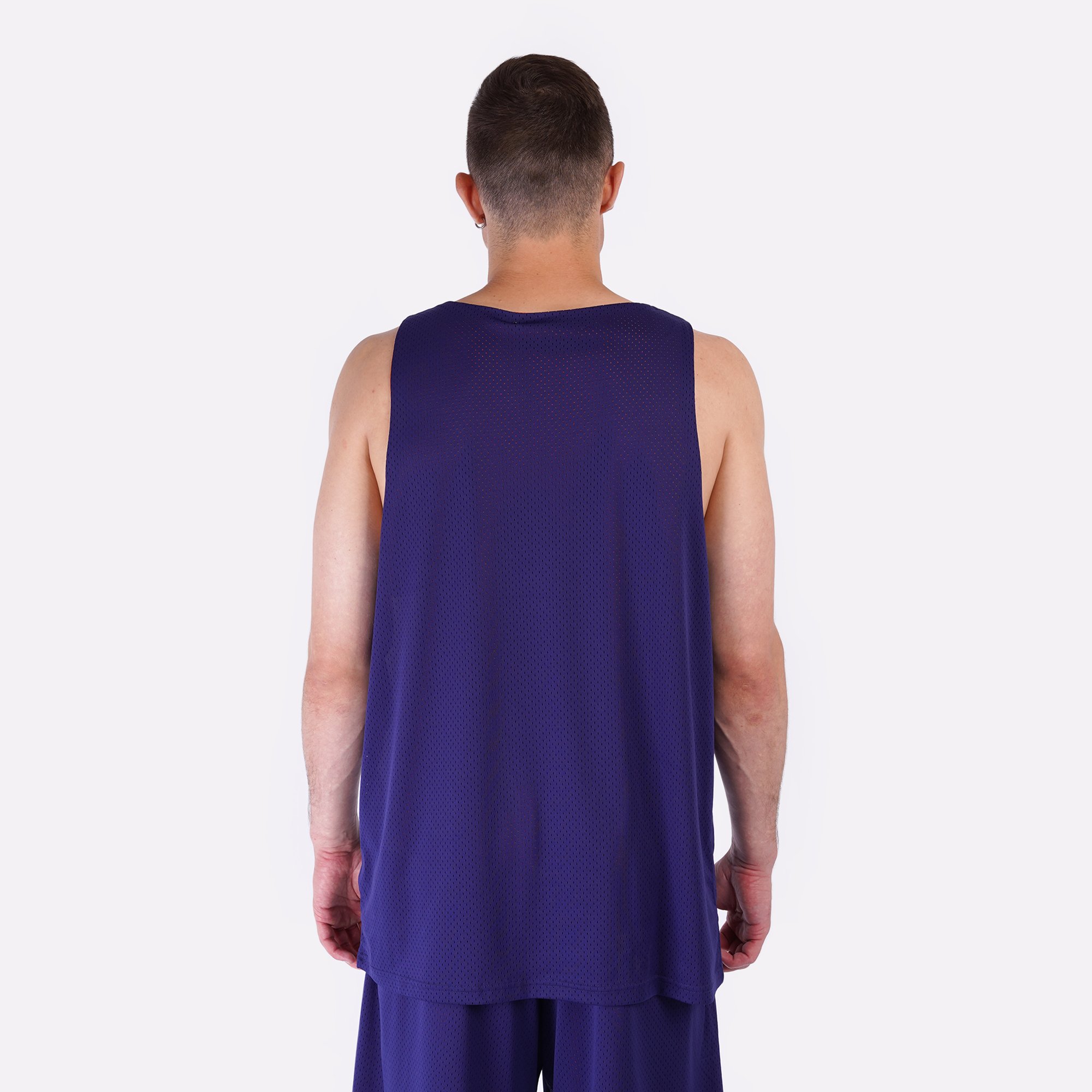 Мужская майка Hard Reversible Tank Top (Hard-tank top-navy/orange)  - цена, описание, фото 5