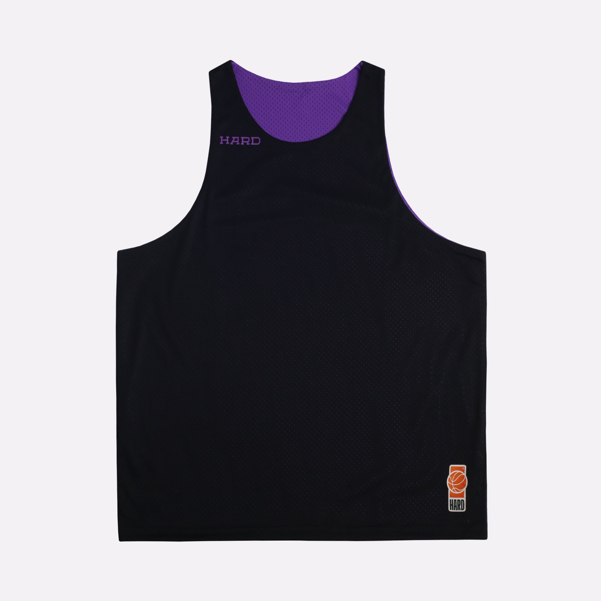 Мужская майка Hard Reversible Tank Top (Hard-tank top-blk/purple)  - цена, описание, фото 1