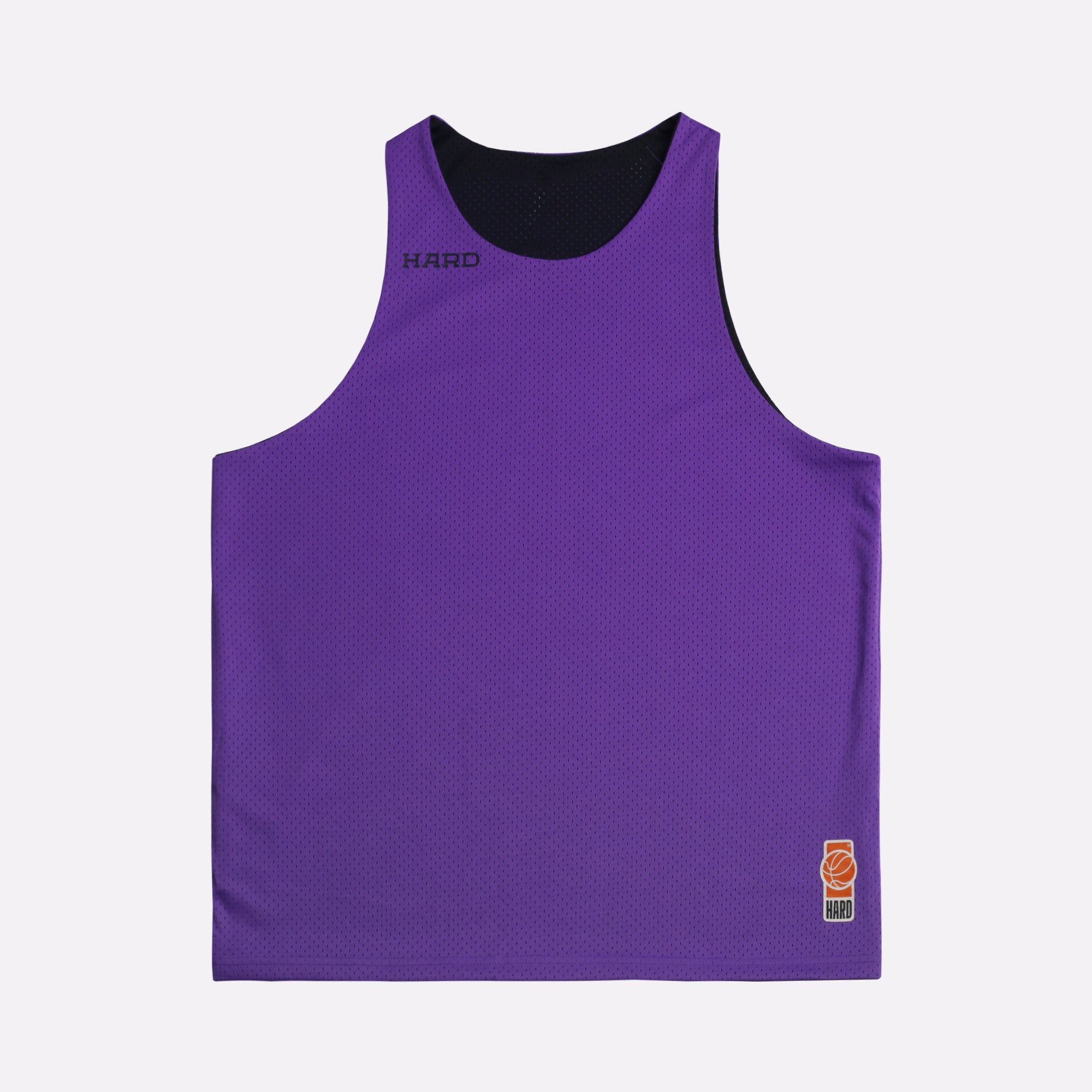 Мужская майка Hard Reversible Tank Top (Hard-tank top-blk/purple)  - цена, описание, фото 2