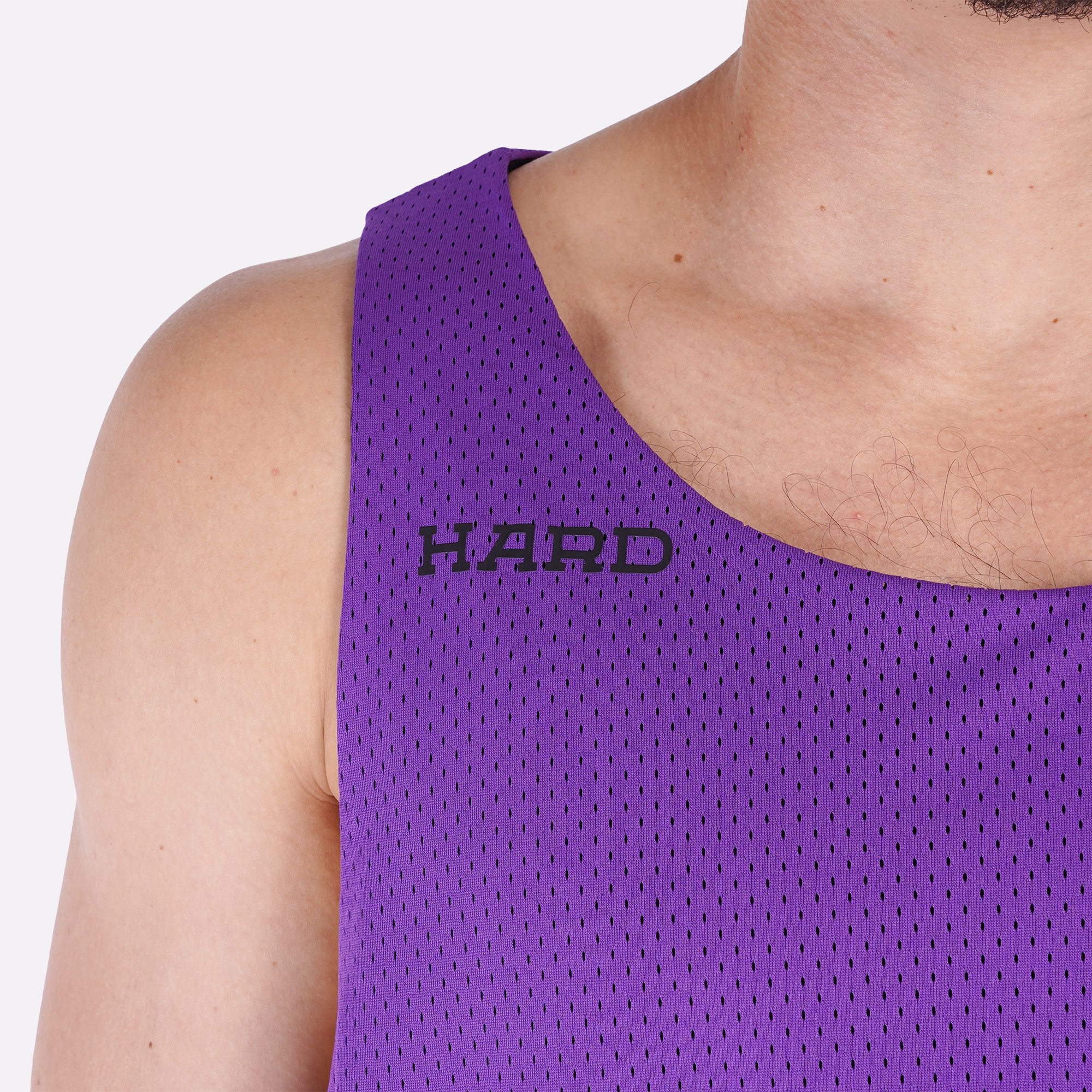 Мужская майка Hard Reversible Tank Top (Hard-tank top-blk/purple)  - цена, описание, фото 10