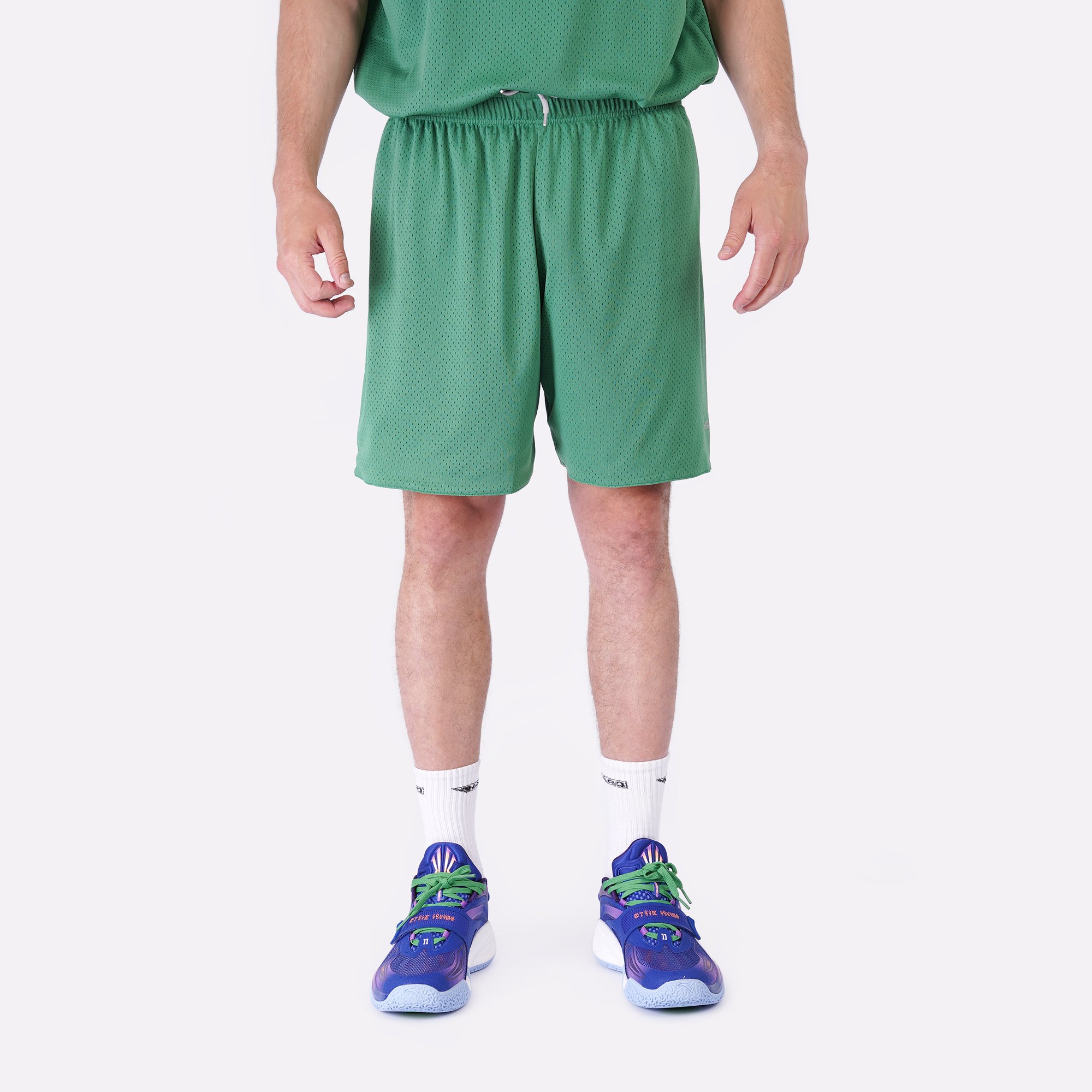 Мужские шорты Hard Reversible Shorts (Hard-shorts-green/grey)  - цена, описание, фото 3