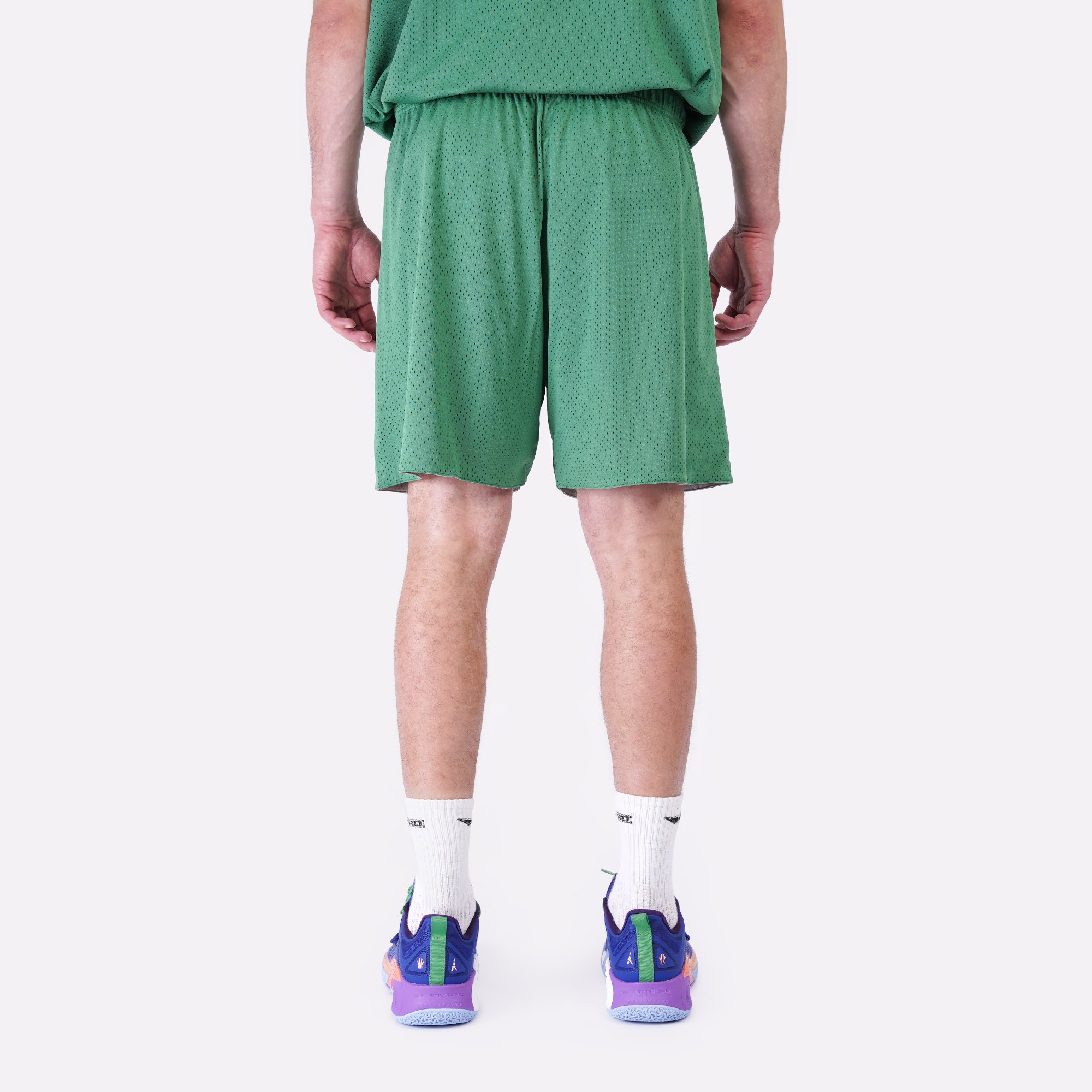 Мужские шорты Hard Reversible Shorts (Hard-shorts-green/grey)  - цена, описание, фото 5