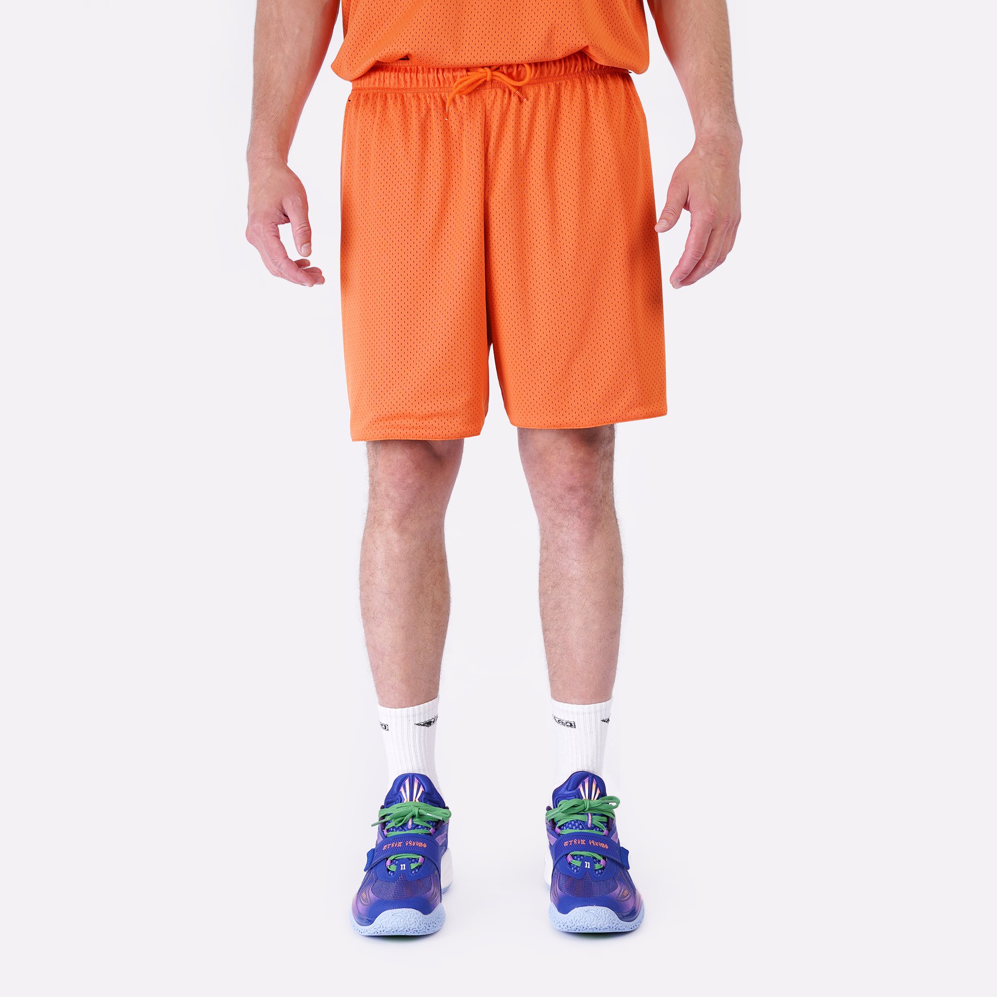 Мужские шорты Hard Reversible Shorts (Hard-shorts-navy/orange)  - цена, описание, фото 4
