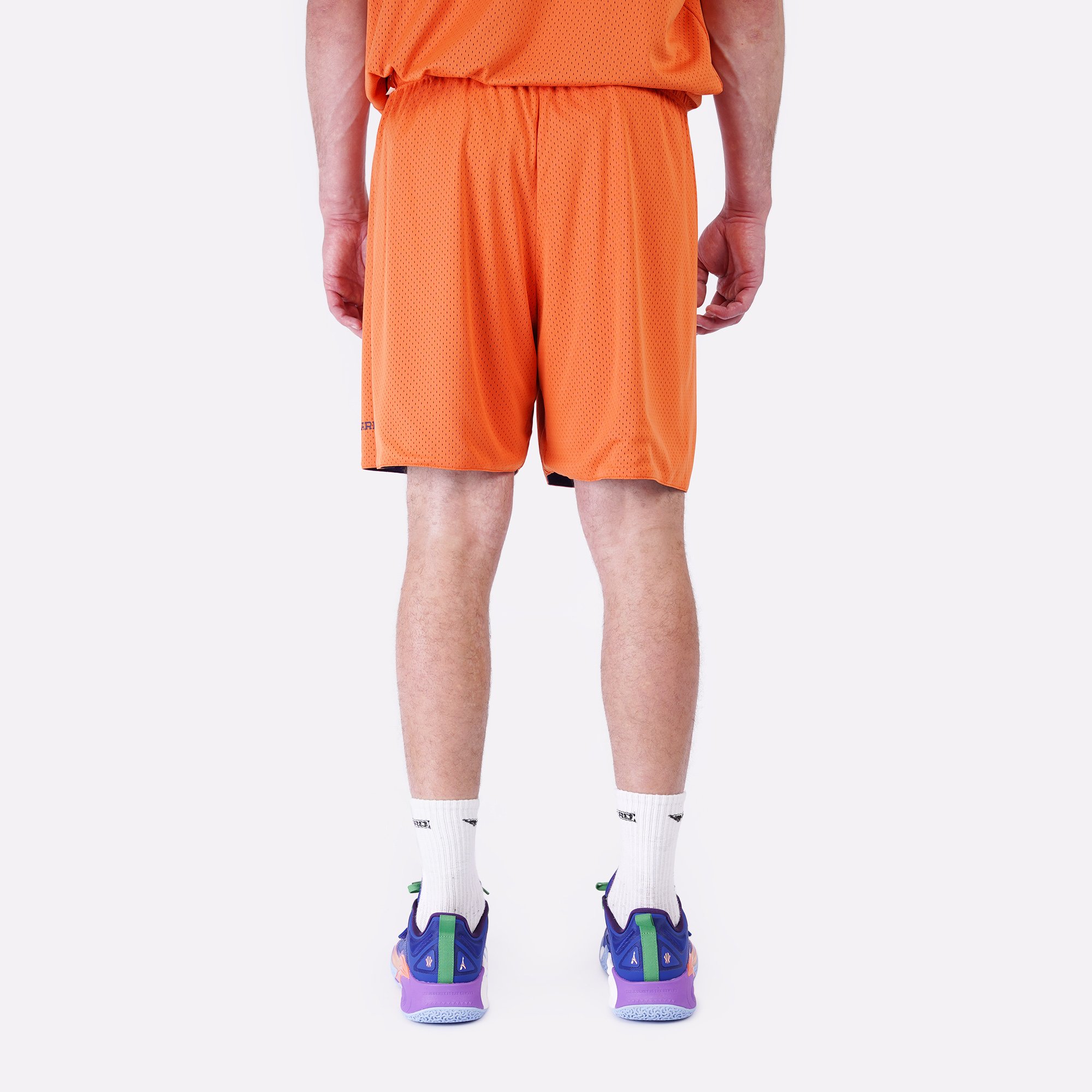 Мужские шорты Hard Reversible Shorts (Hard-shorts-navy/orange)  - цена, описание, фото 6