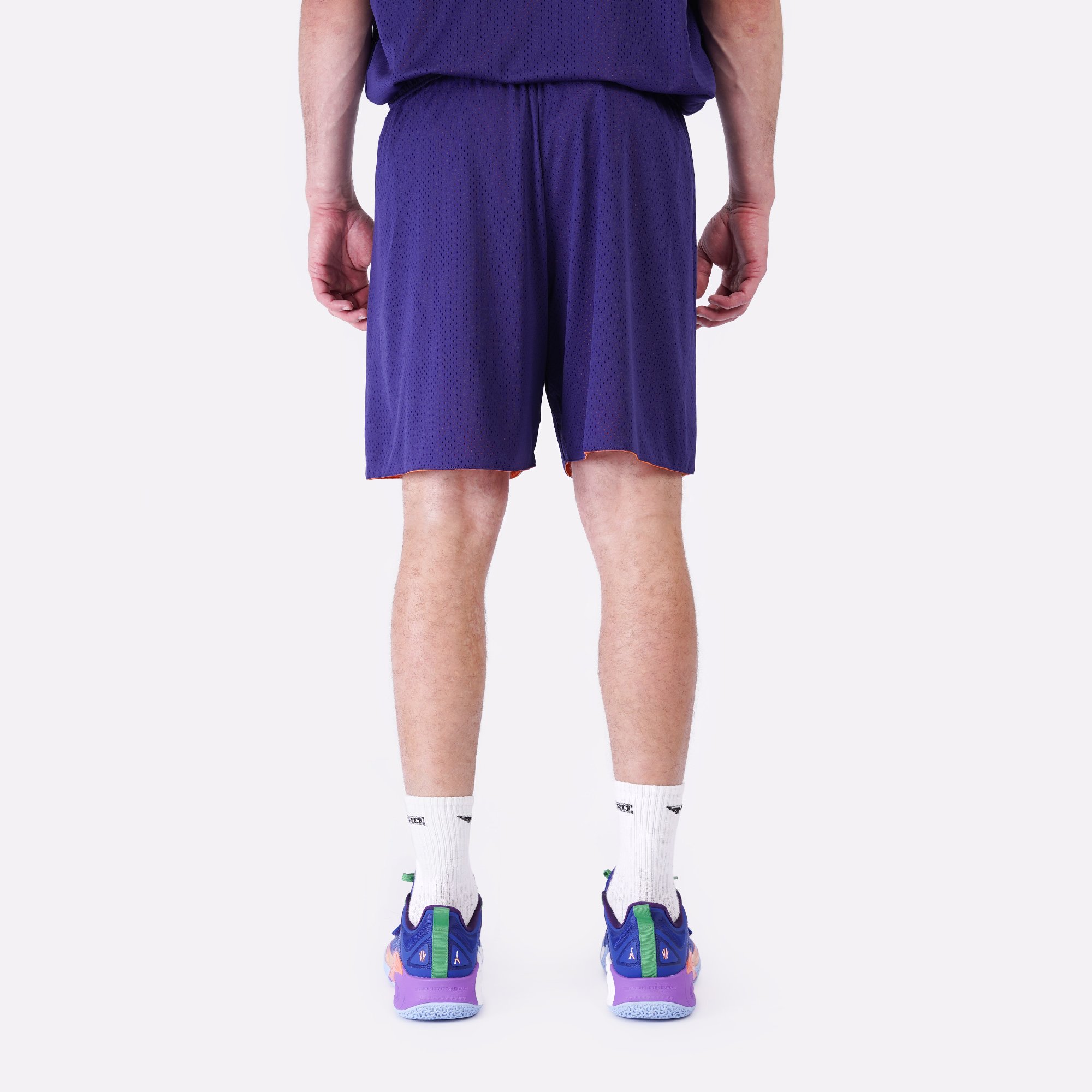 Мужские шорты Hard Reversible Shorts (Hard-shorts-navy/orange)  - цена, описание, фото 5
