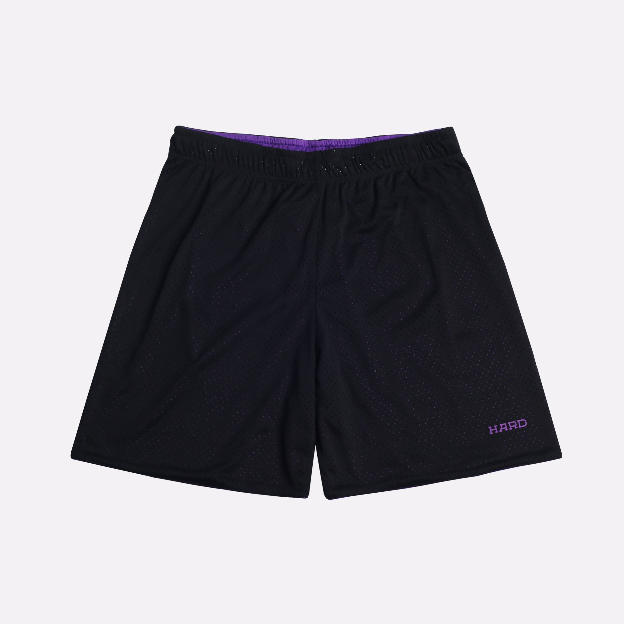 Мужские шорты Hard Reversible Shorts (Hard-shorts-black/purple)  - цена, описание, фото 1