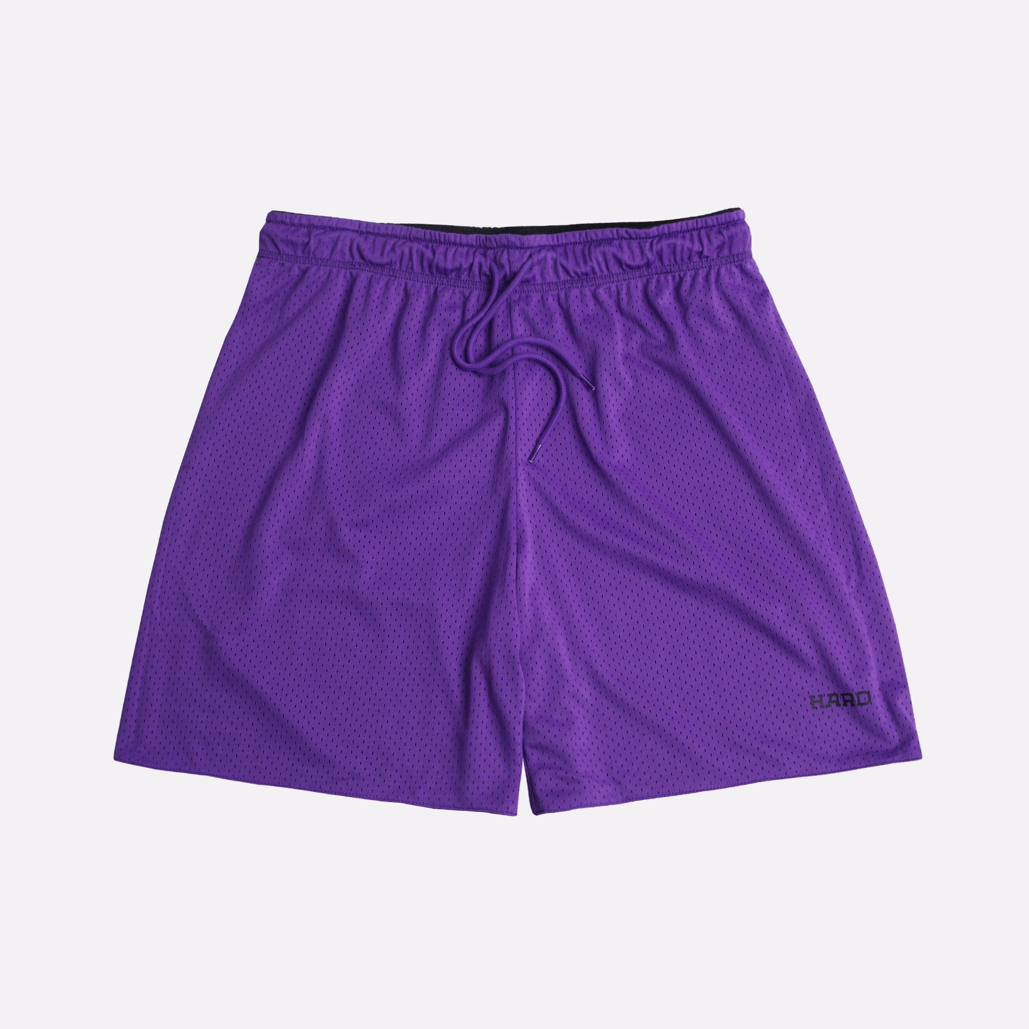 Мужские шорты Hard Reversible Shorts (Hard-shorts-black/purple)  - цена, описание, фото 2