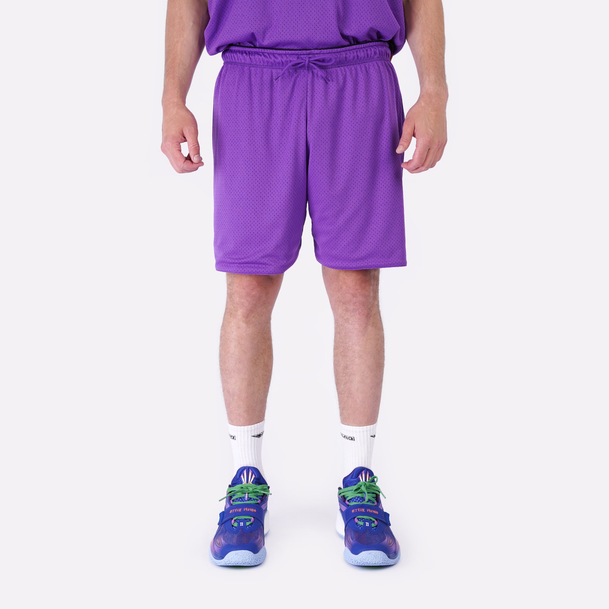 Мужские шорты Hard Reversible Shorts (Hard-shorts-black/purple)  - цена, описание, фото 4