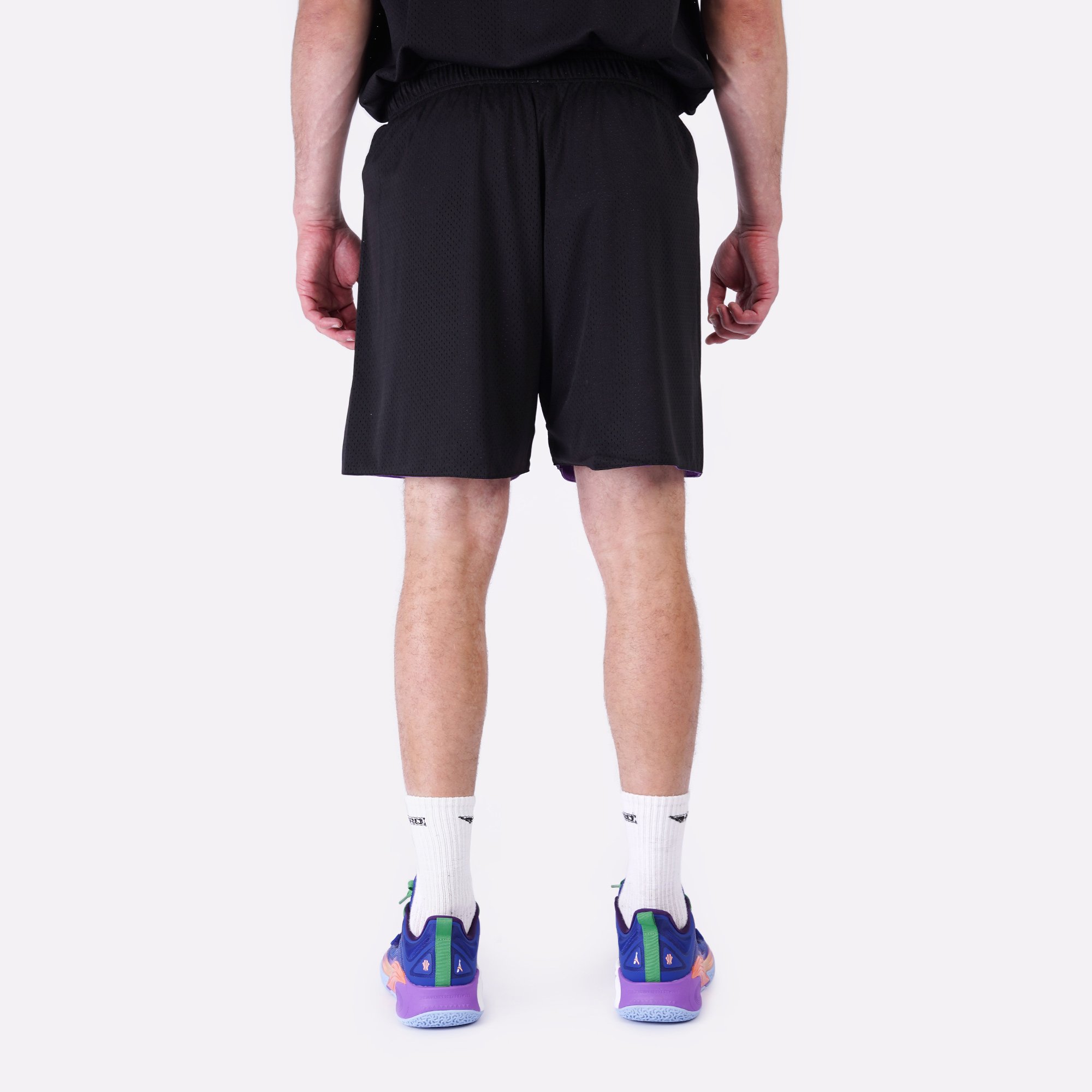 Мужские шорты Hard Reversible Shorts (Hard-shorts-black/purple)  - цена, описание, фото 5