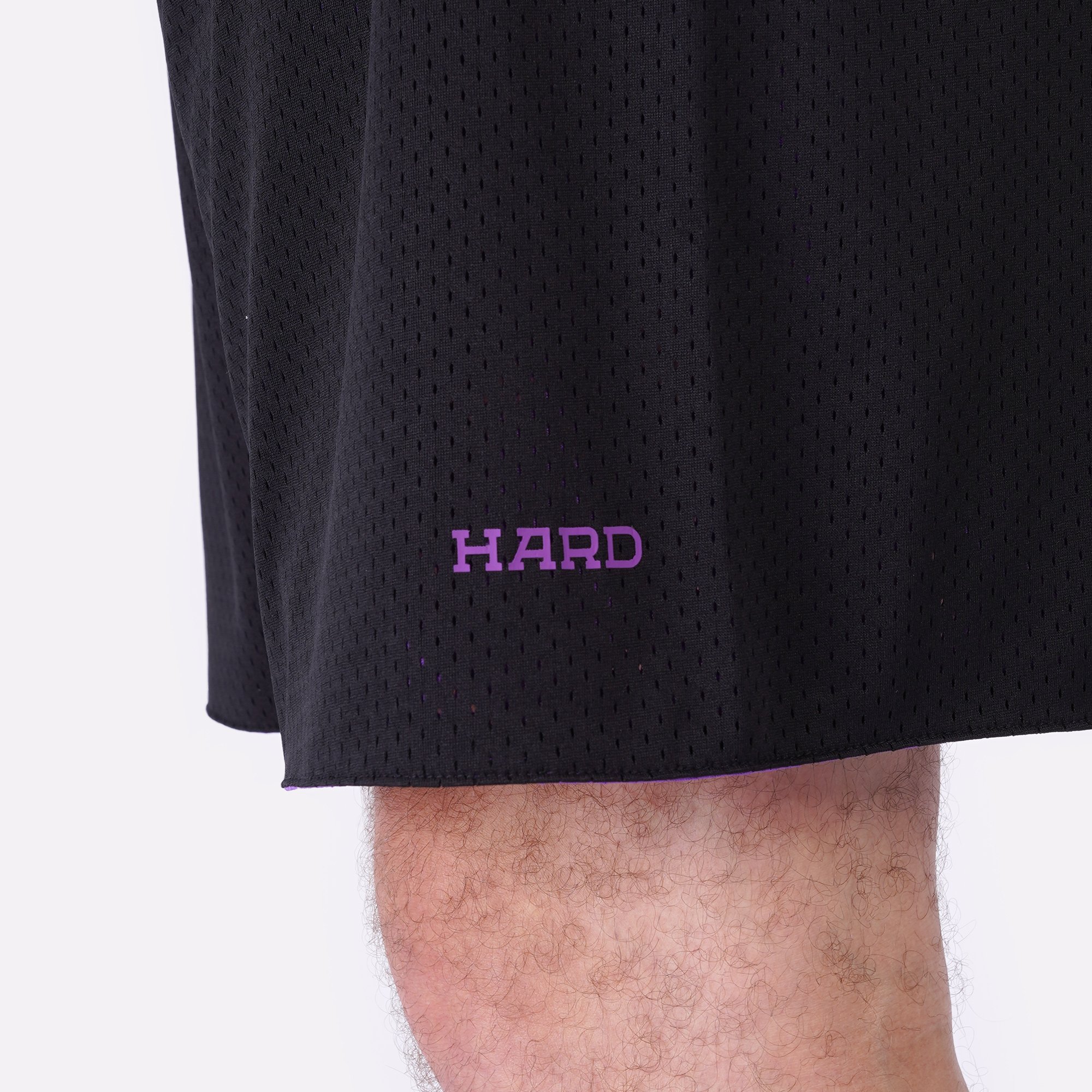 Мужские шорты Hard Reversible Shorts (Hard-shorts-black/purple)  - цена, описание, фото 9