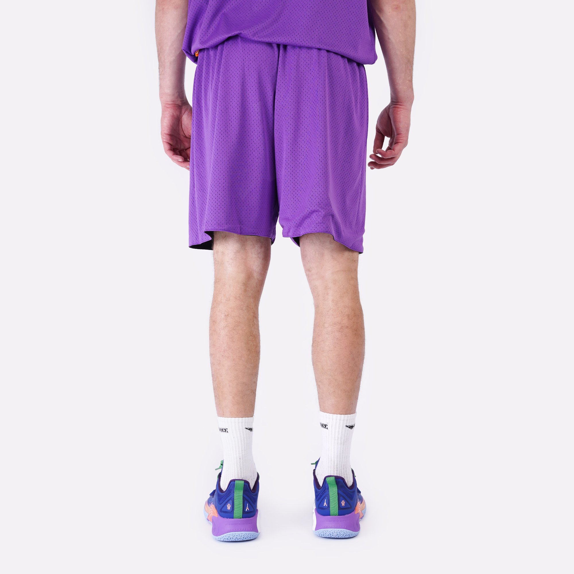 Мужские шорты Hard Reversible Shorts (Hard-shorts-black/purple)  - цена, описание, фото 6