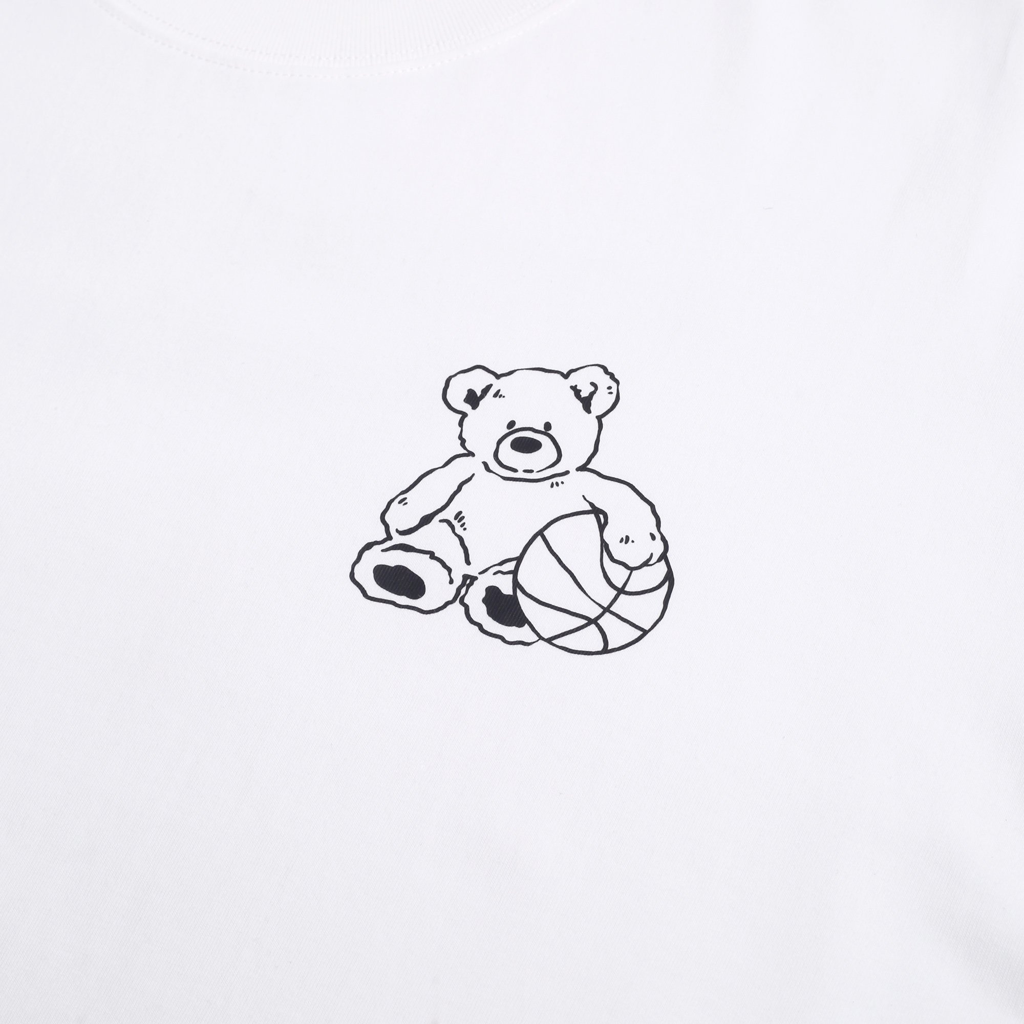 Мужская футболка Hard Bears (0024-белый Мишки)  - цена, описание, фото 3