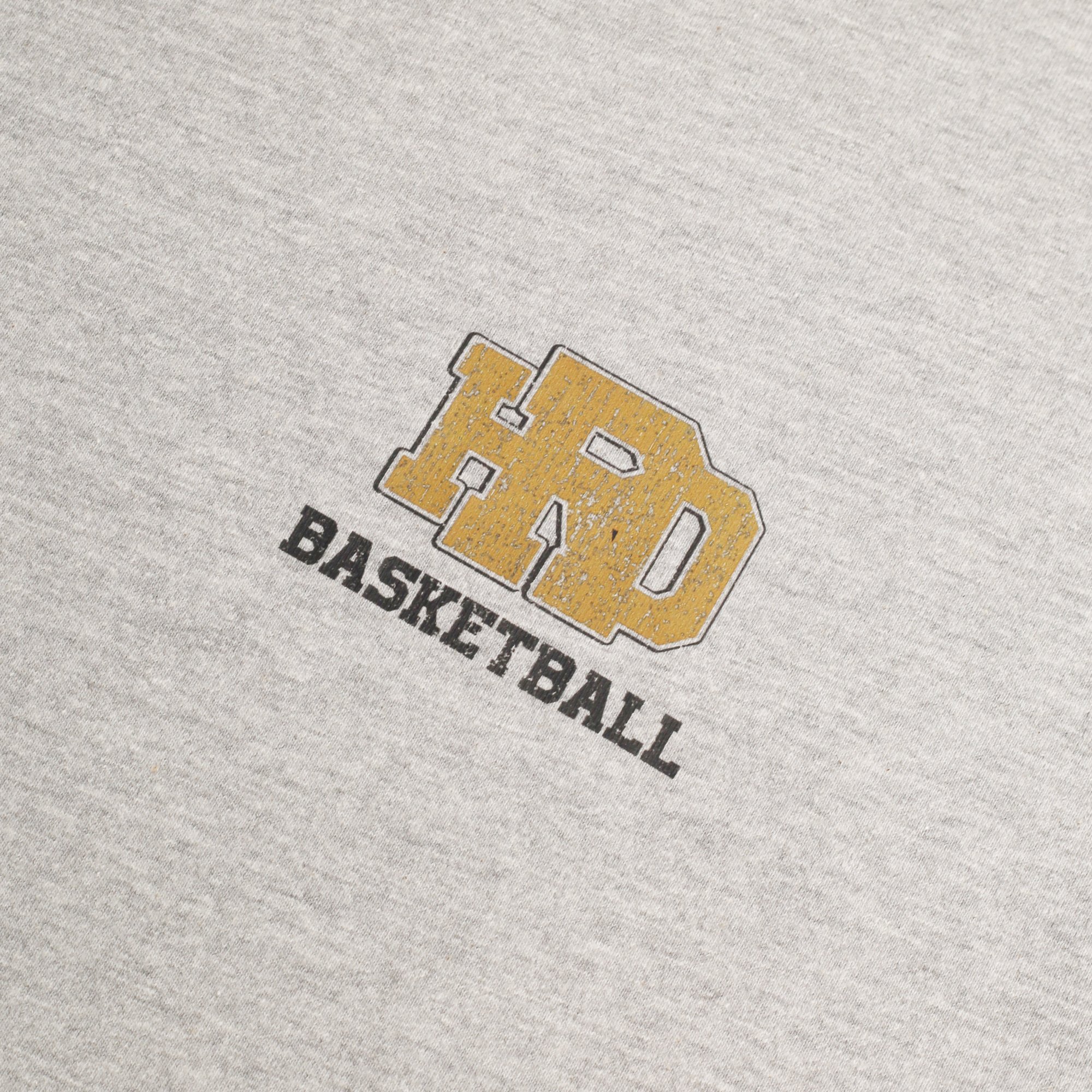 Мужская футболка Hard Gold Logo Tee (Hrd-tee-gold-logo-grey)  - цена, описание, фото 3