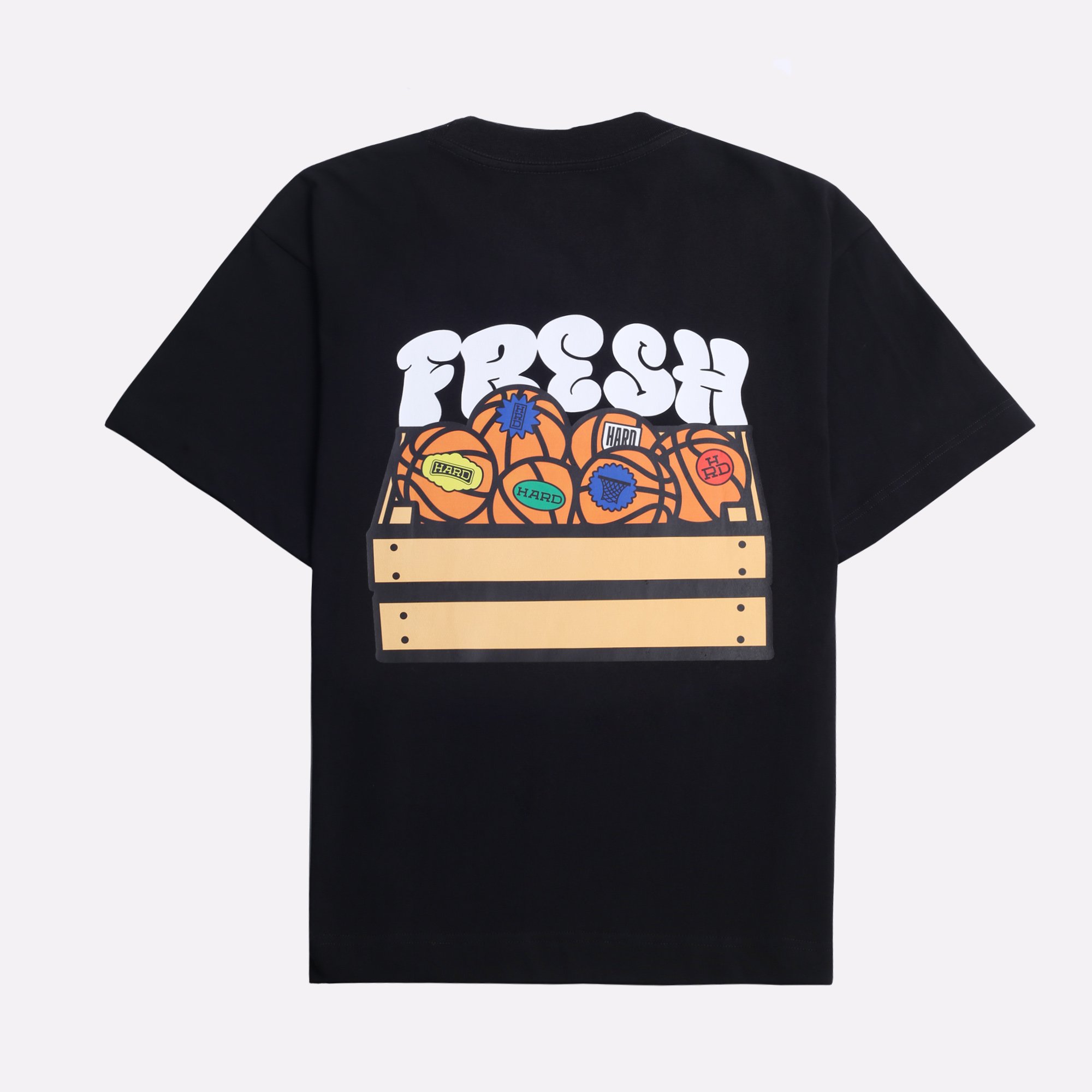 Мужская футболка Hard Fresh Basket (Hard-tee-blk-fresh-basket)  - цена, описание, фото 2