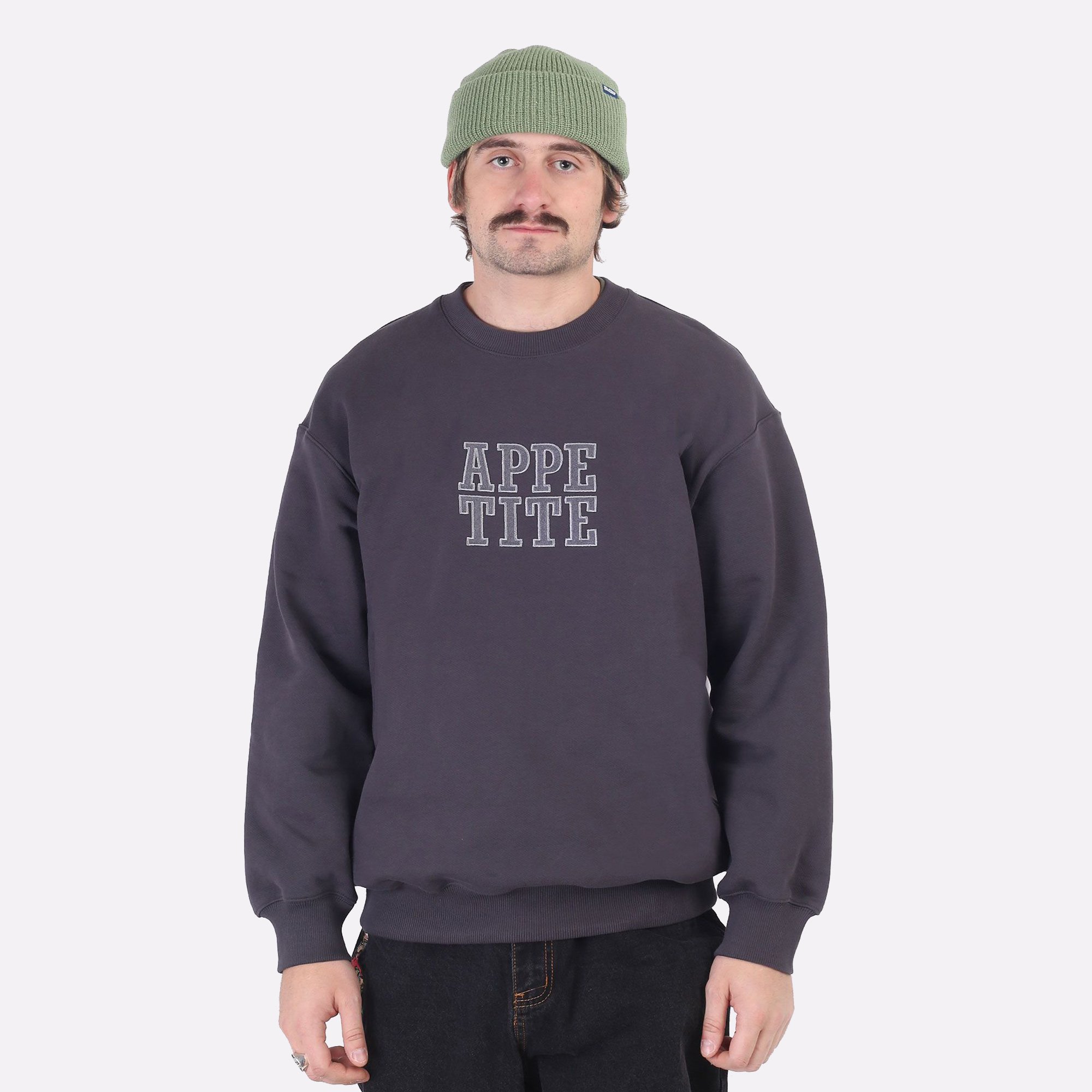 Мужская толстовка Appetite High Mark Crewneck School (School-navy)  - цена, описание, фото 1