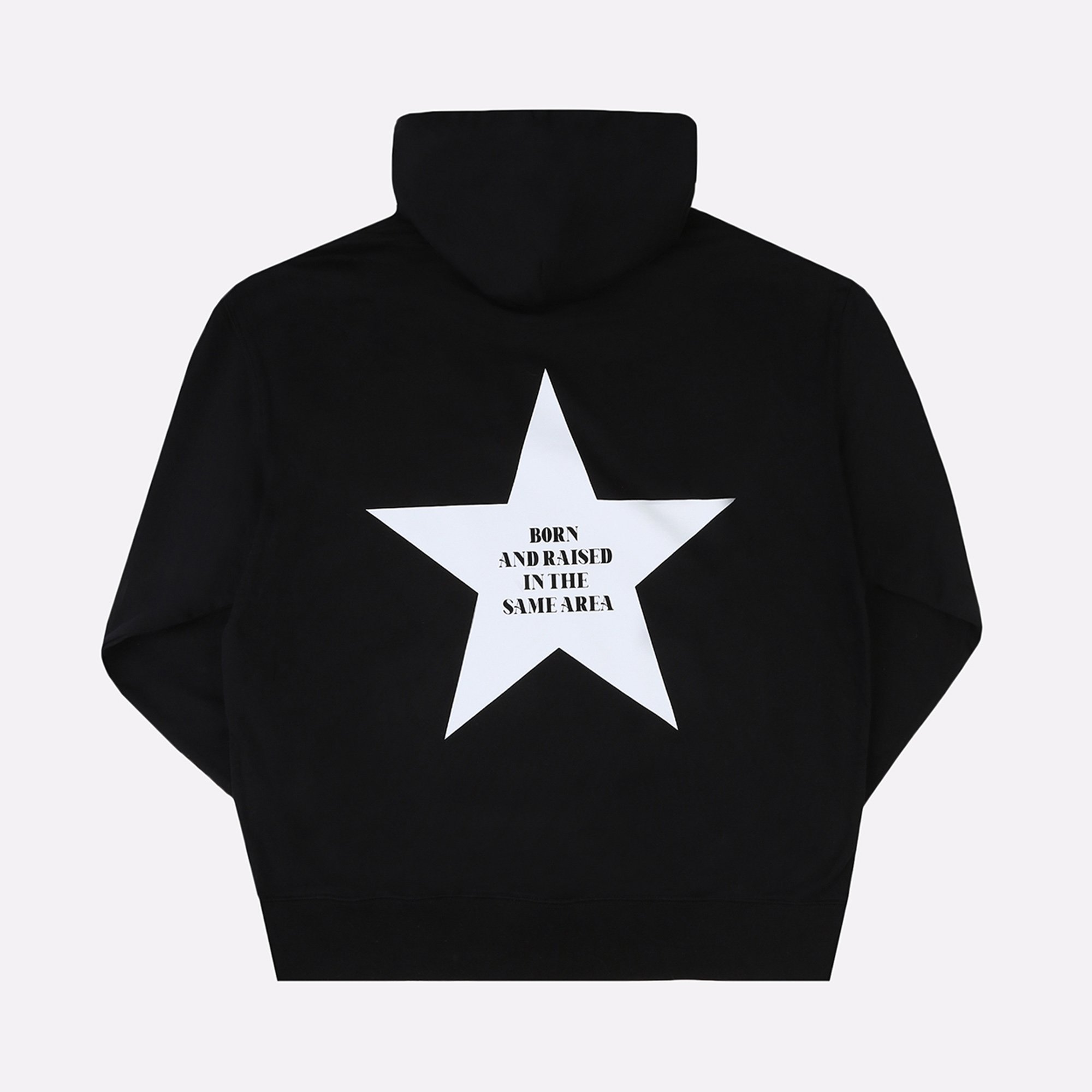 Мужская толстовка Appetite High Mark Born'n'Raised (Born/Raised black-washed)  - цена, описание, фото 2