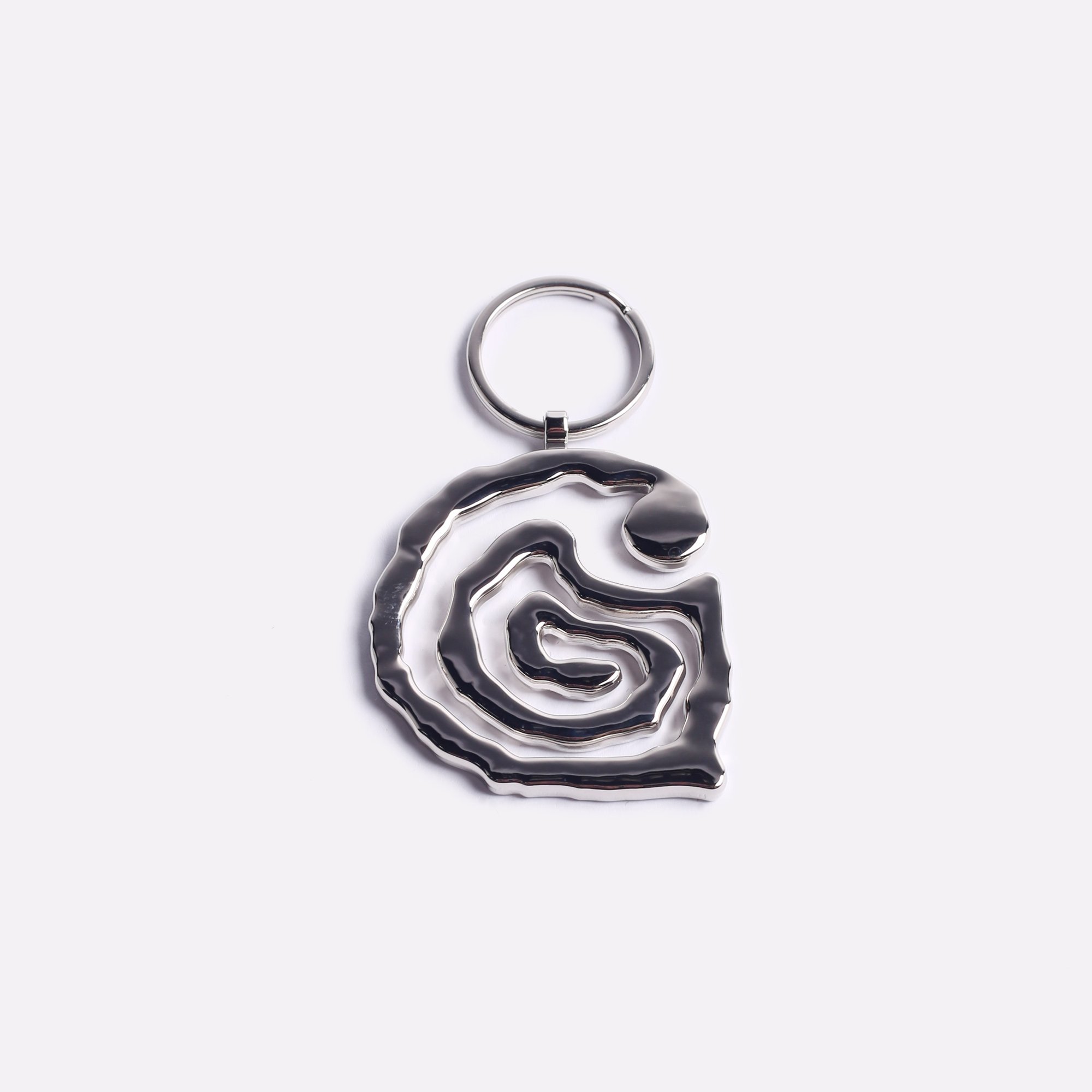 Брелок Carhartt WIP Helix Keychain (I035445 Silver)  - цена, описание, фото 1