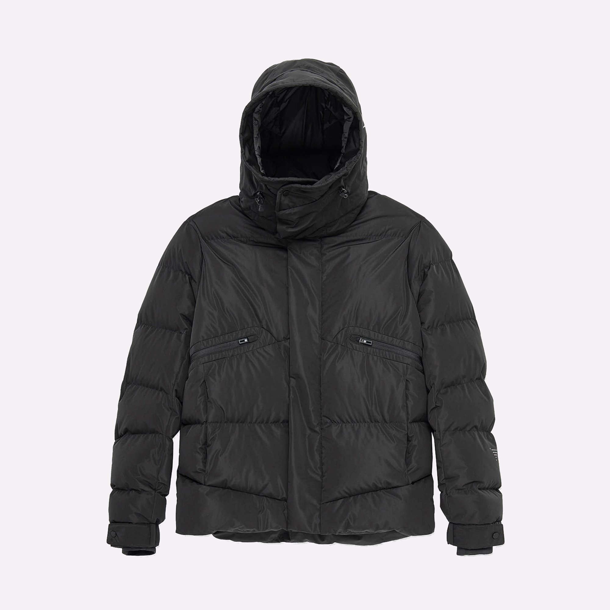 Мужская куртка KRAKATAU AITKEN Waterproof Short Puffer Jacket (Qm560-1-aitken-черн)  - цена, описание, фото 1