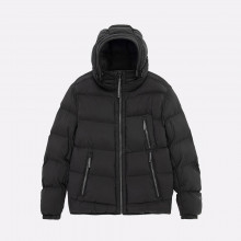 Мужская куртка KRAKATAU ROOK Hooded Puffer Jacket (Qm559-1-rook-черн)