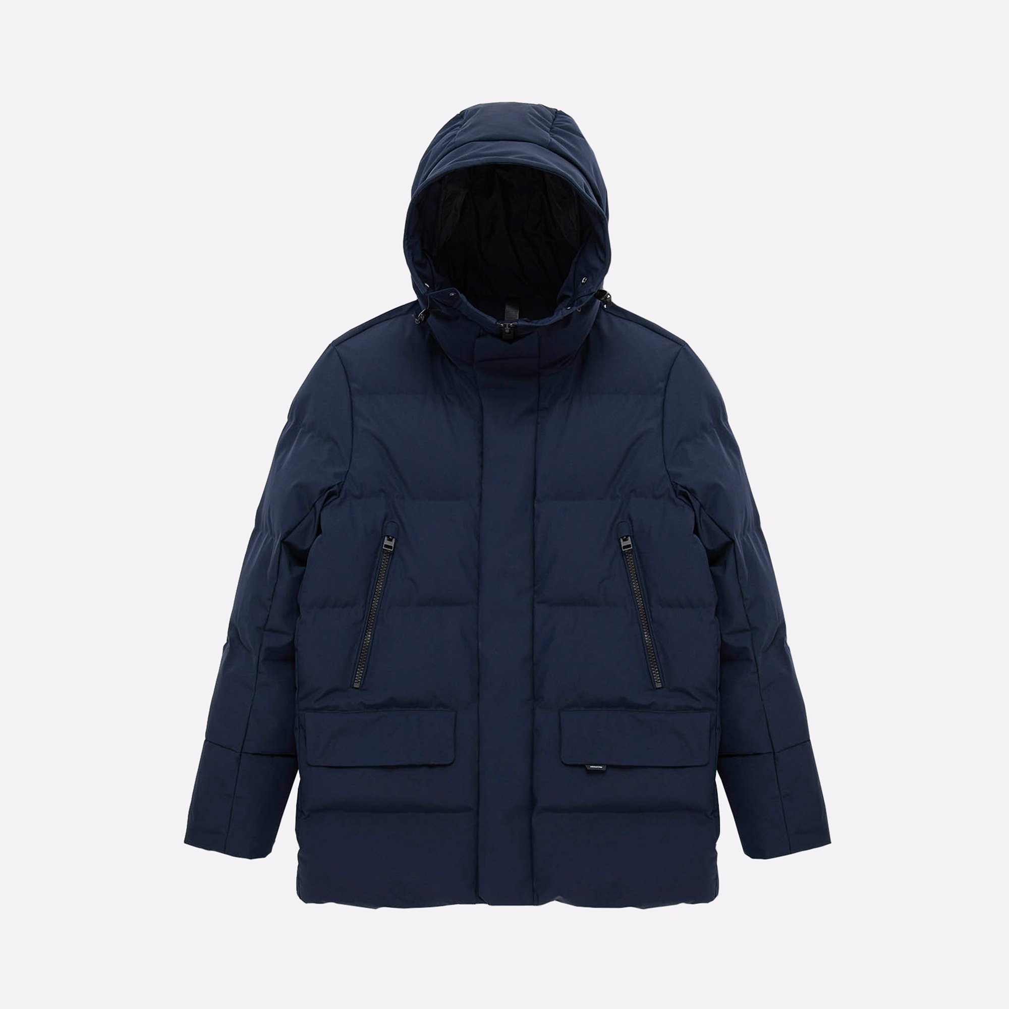 Мужская куртка KRAKATAU CASSINI Quilted Parka (Qm571-61-cassini-тем-син)  - цена, описание, фото 1
