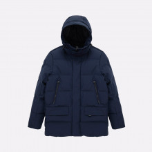 Мужская куртка KRAKATAU CASSINI Quilted Parka (Qm571-61-cassini-тем-син)