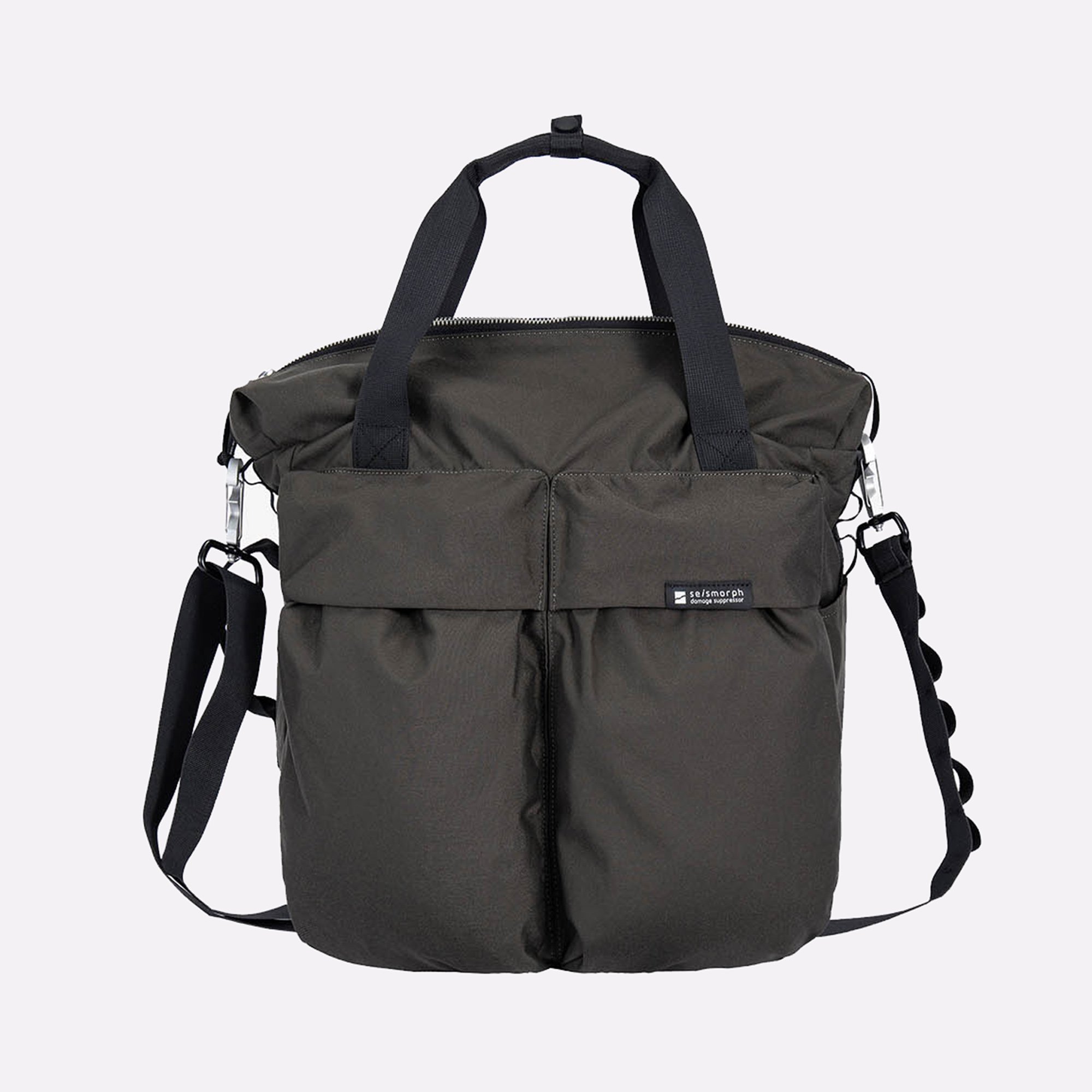Сумка KRAKATAU Tote Bag (U26-861-сер-зел)  - цена, описание, фото 1