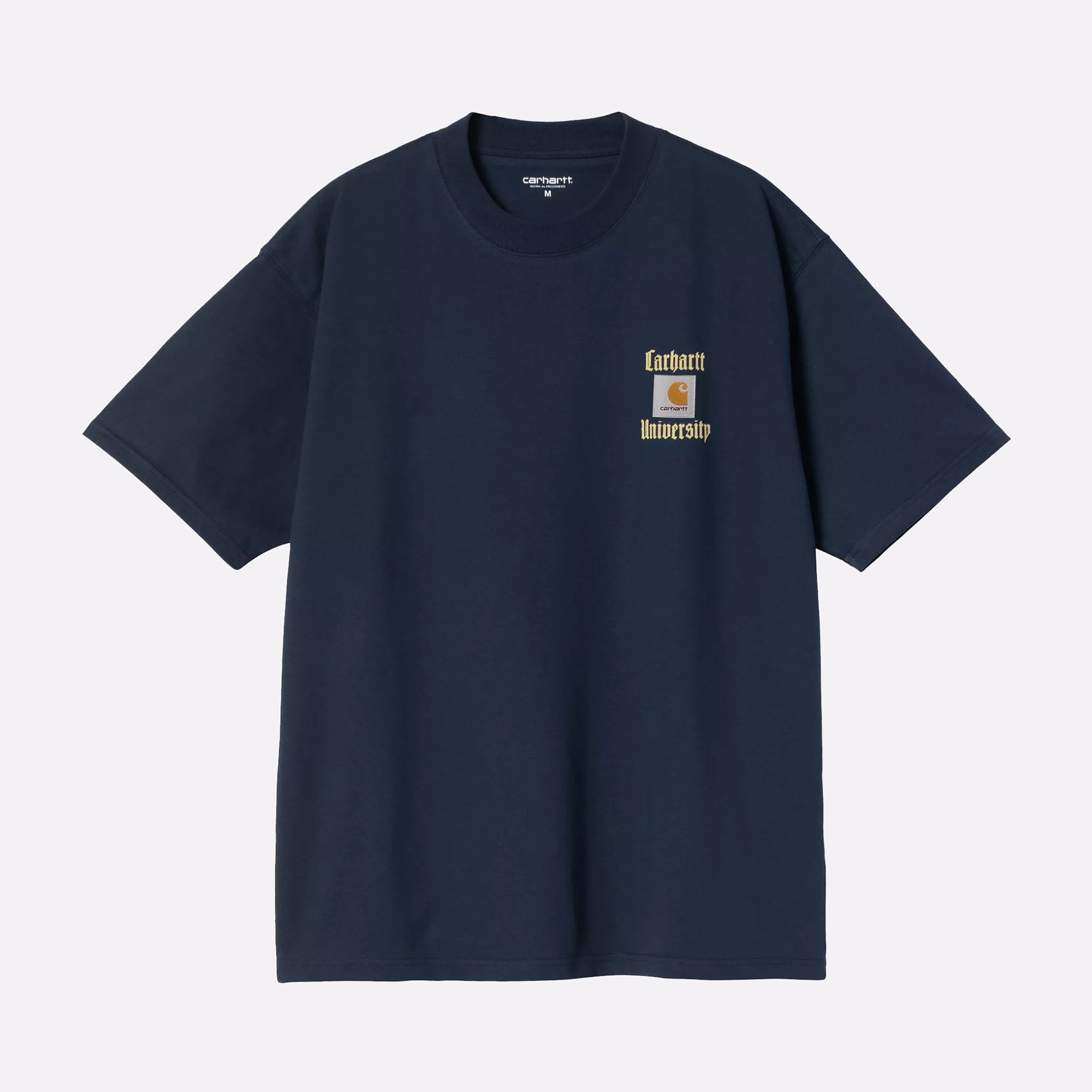 Мужская футболка Carhartt WIP S/S Schooling Heart T-Shirt (I035455-jupiter)  - цена, описание, фото 1