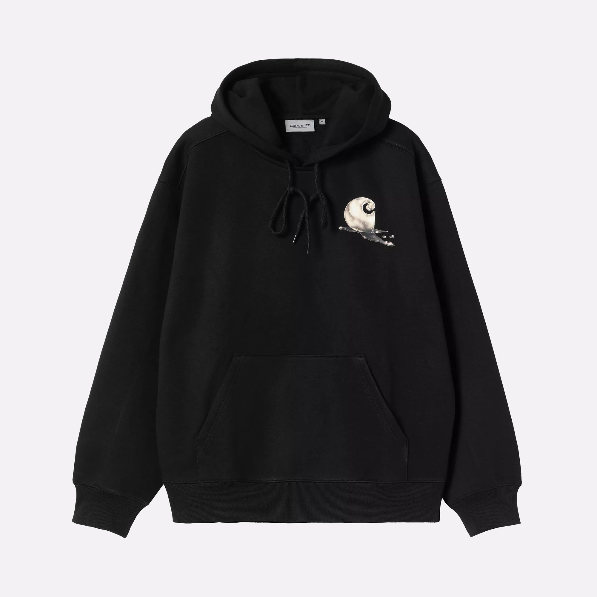Мужская толстовка Carhartt WIP Hooded Jake Garcia Sweatshirt (I035191-black)  - цена, описание, фото 1
