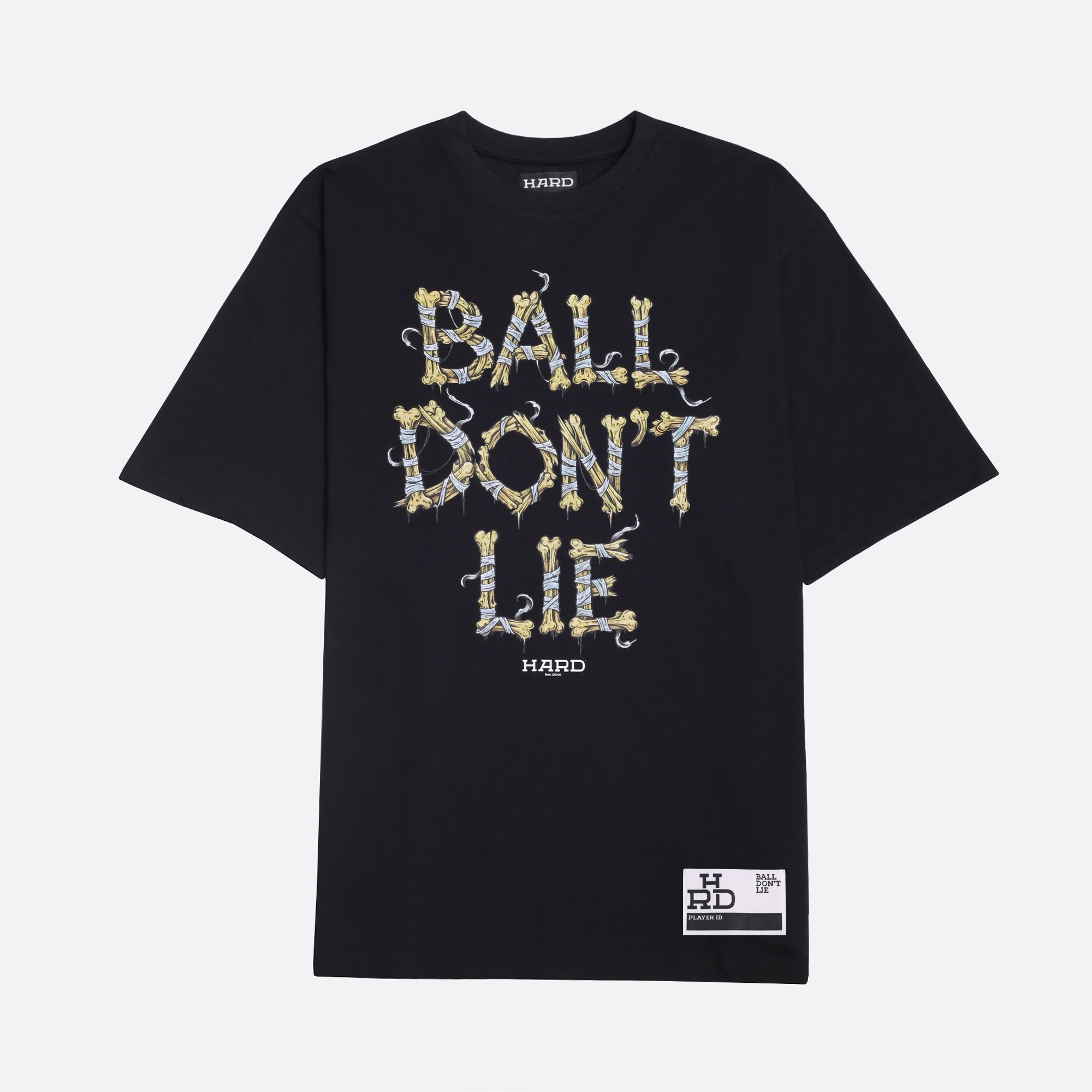 Мужская футболка Hard Halloween Tee (Hard-hallow-black)  - цена, описание, фото 1