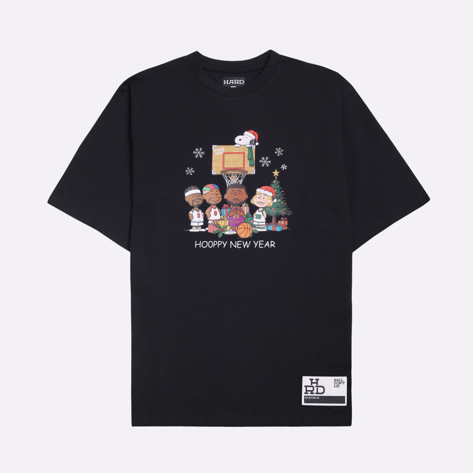 мужская футболка Hard Best Christmas Team  (Best-christmas-team-black) Best-christmas-team-black - цена, описание, фото 1