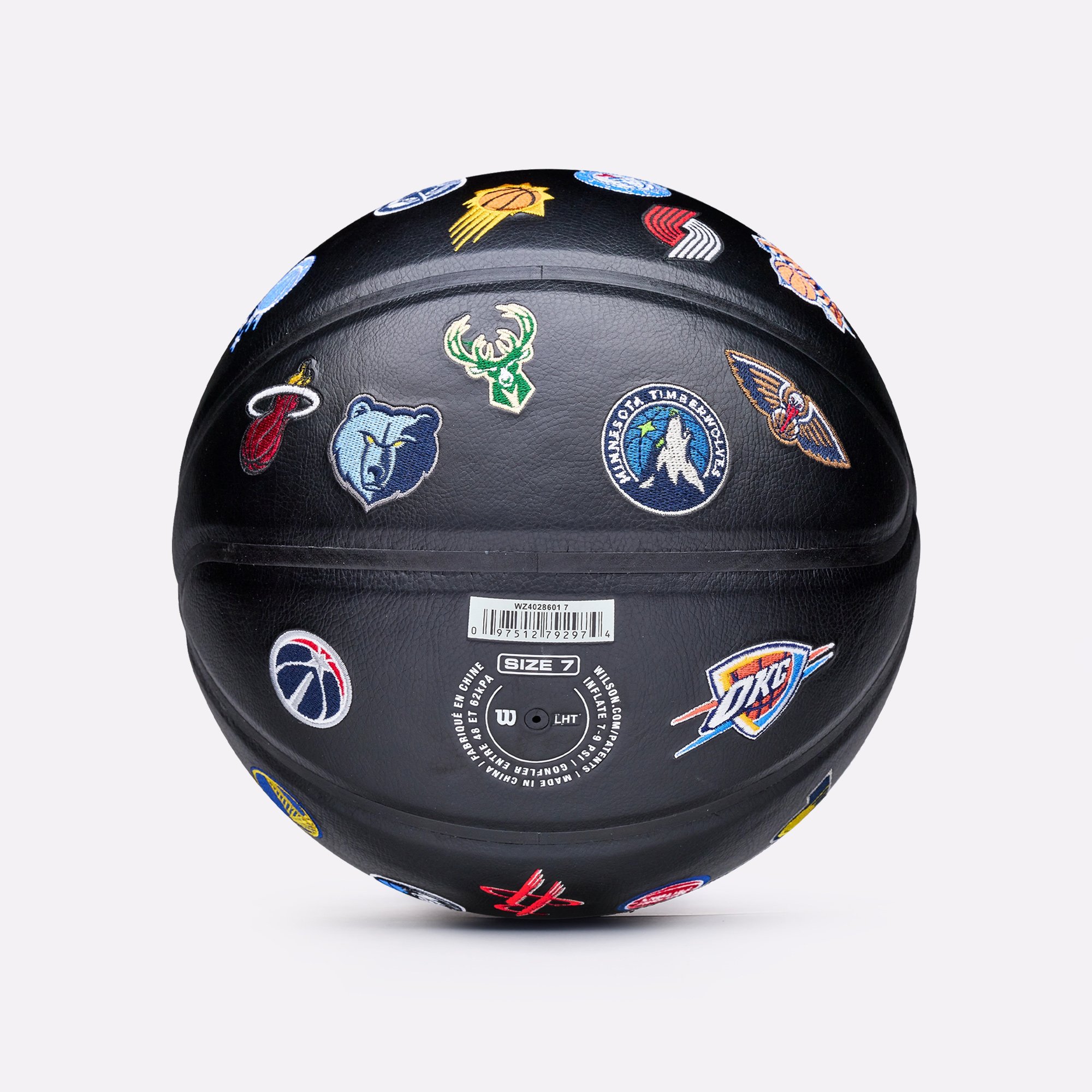 Мяч №7 Wilson NBA All Team Retro Basketball (WZ4028601XB7)  - цена, описание, фото 2