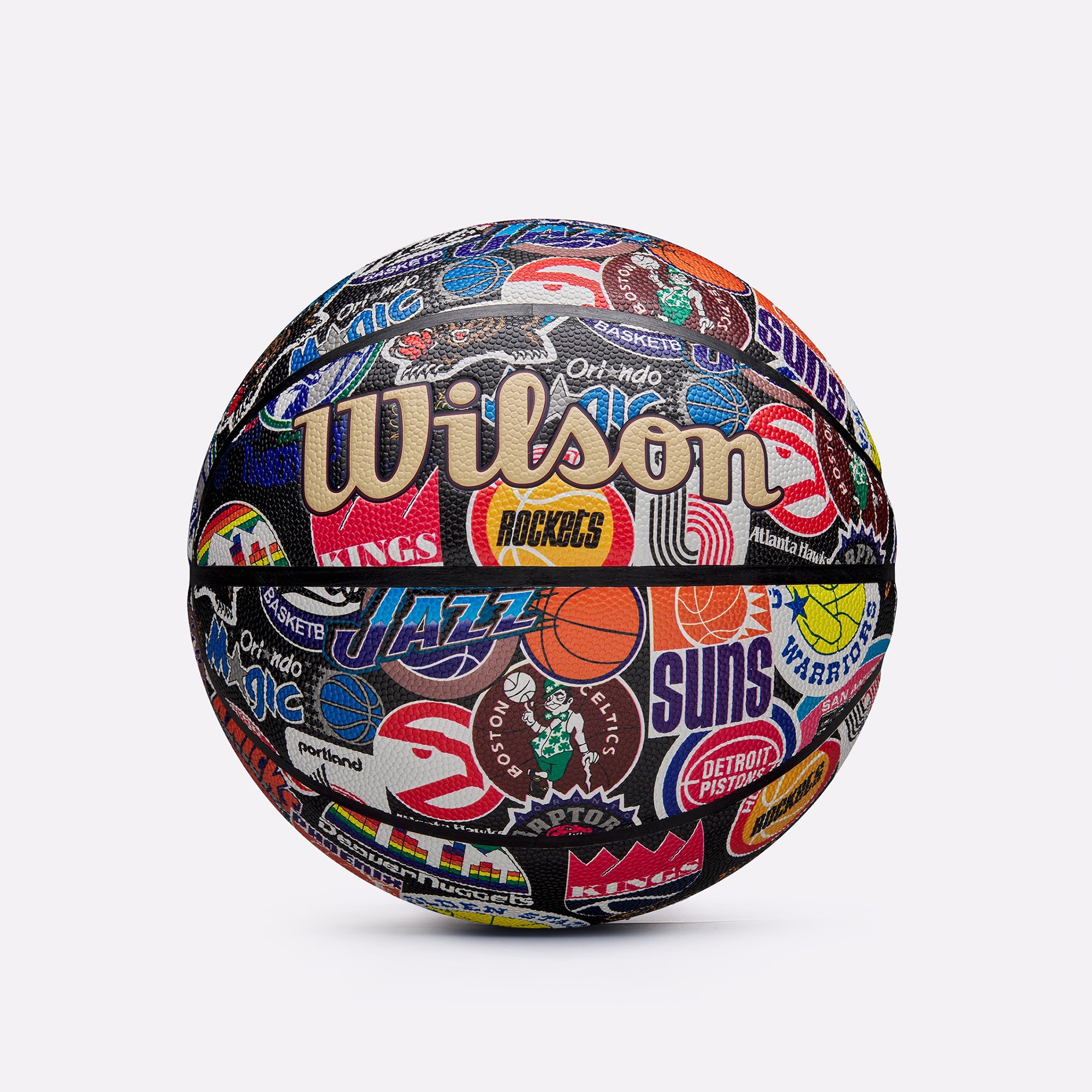 Мяч №7 Wilson NBA All Team Retro Basketball (WZ4028601XB7)  - цена, описание, фото 1