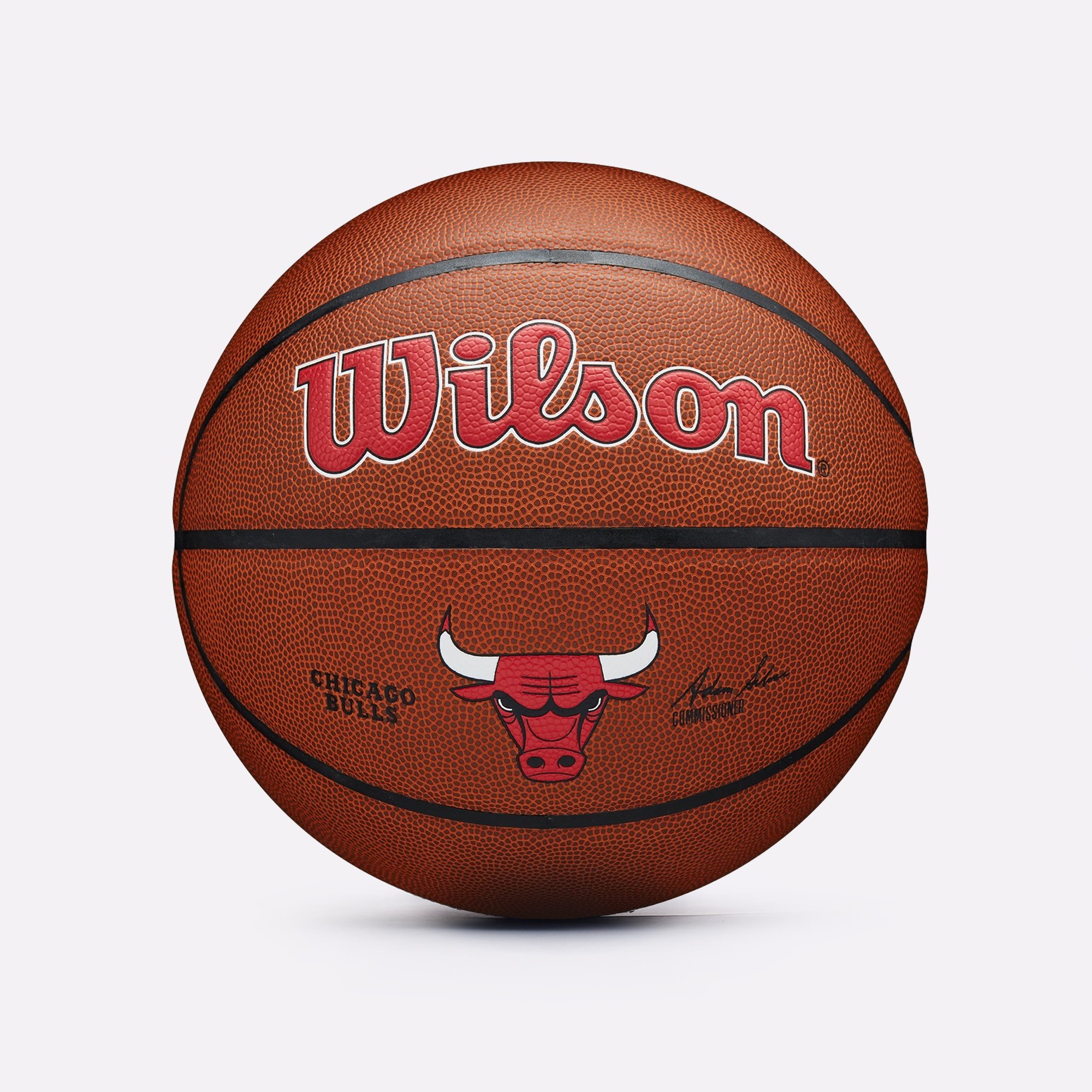 Мяч №7 Wilson NBA TEAM ALLIANCE BSKT CHI BULLS (WZ4029305XB7)  - цена, описание, фото 1