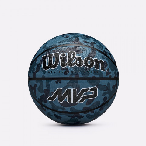 мяч №5 Wilson MVP CAMO BSKT BLUE  