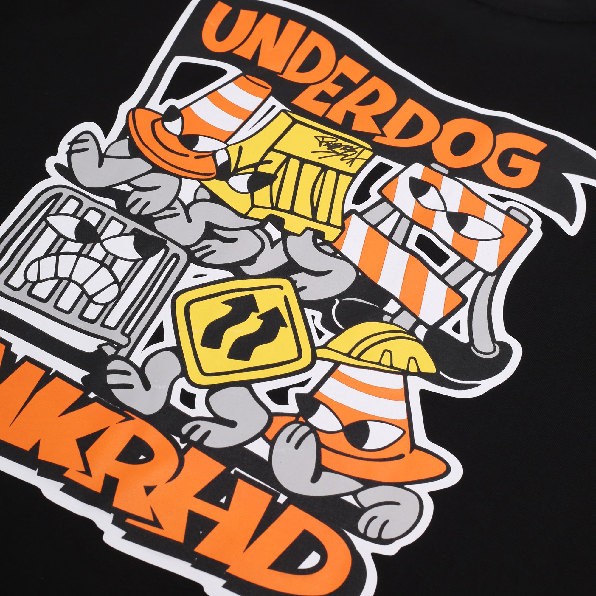 Мужская футболка Sneakerhead x UNDERDOG T-Shirt (UDxSNEAKER T-shirt/Black)  - цена, описание, фото 4
