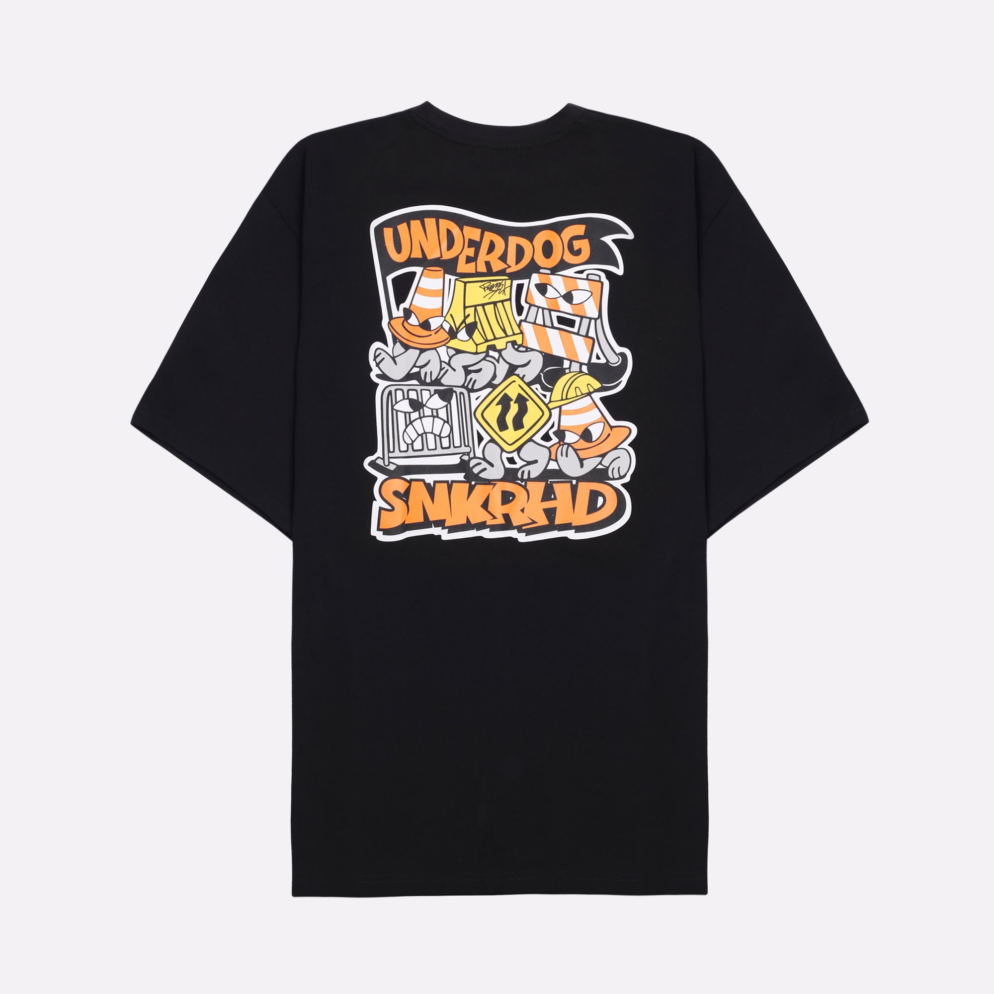 Мужская футболка Sneakerhead x UNDERDOG T-Shirt (UDxSNEAKER T-shirt/Black)  - цена, описание, фото 2