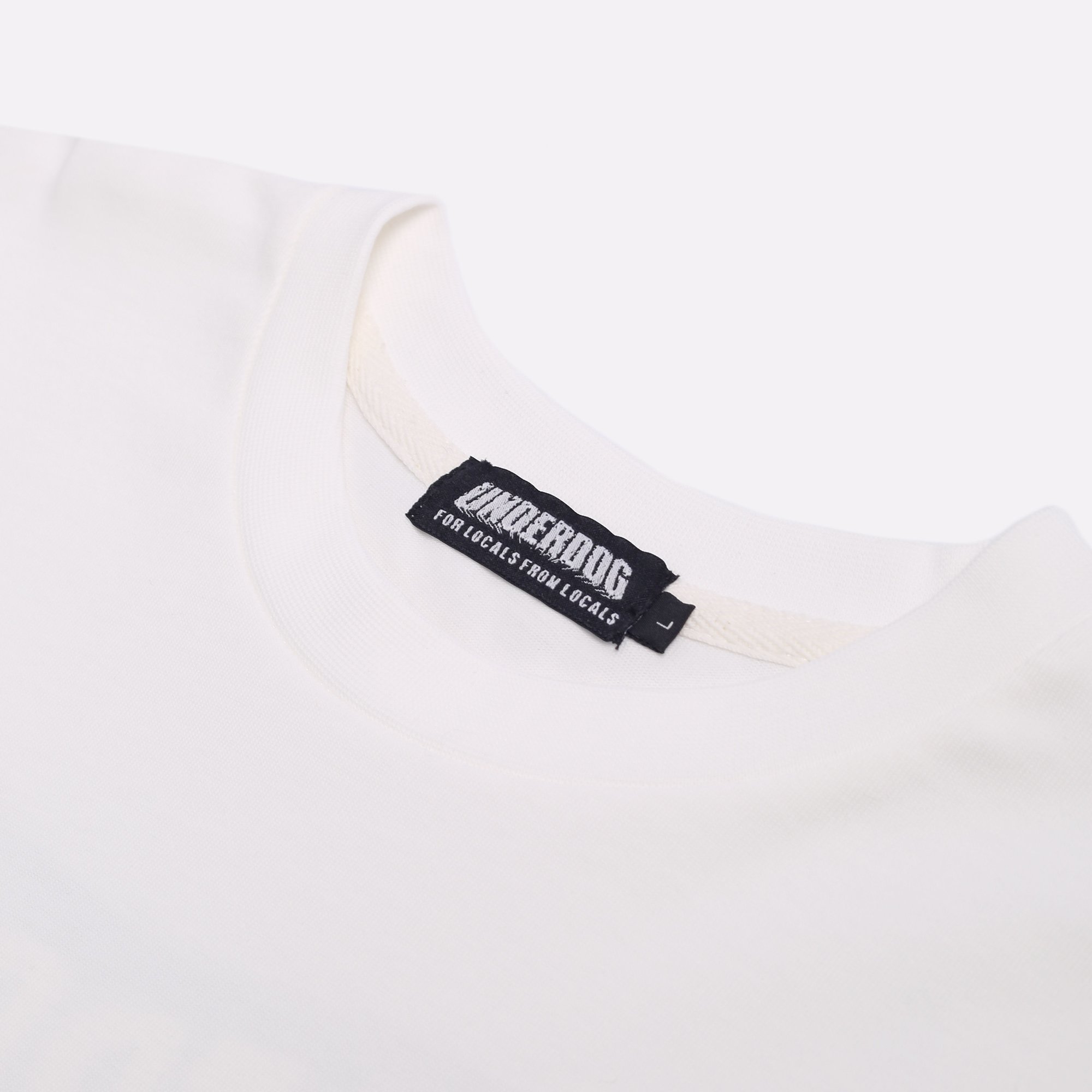 Мужская футболка Sneakerhead x UNDERDOG T-Shirt (UDxSNEAKER T-shirt/White)  - цена, описание, фото 5