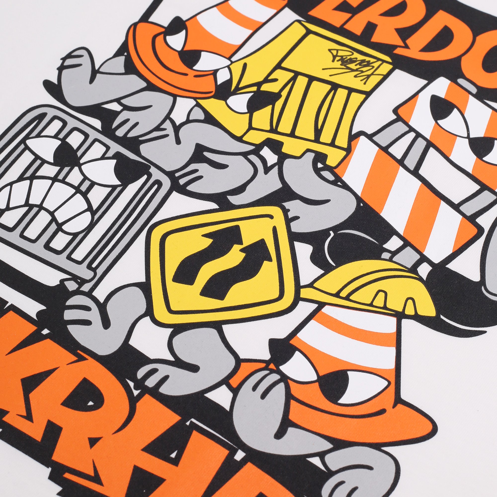 Мужская футболка Sneakerhead x UNDERDOG T-Shirt (UDxSNEAKER T-shirt/White)  - цена, описание, фото 4