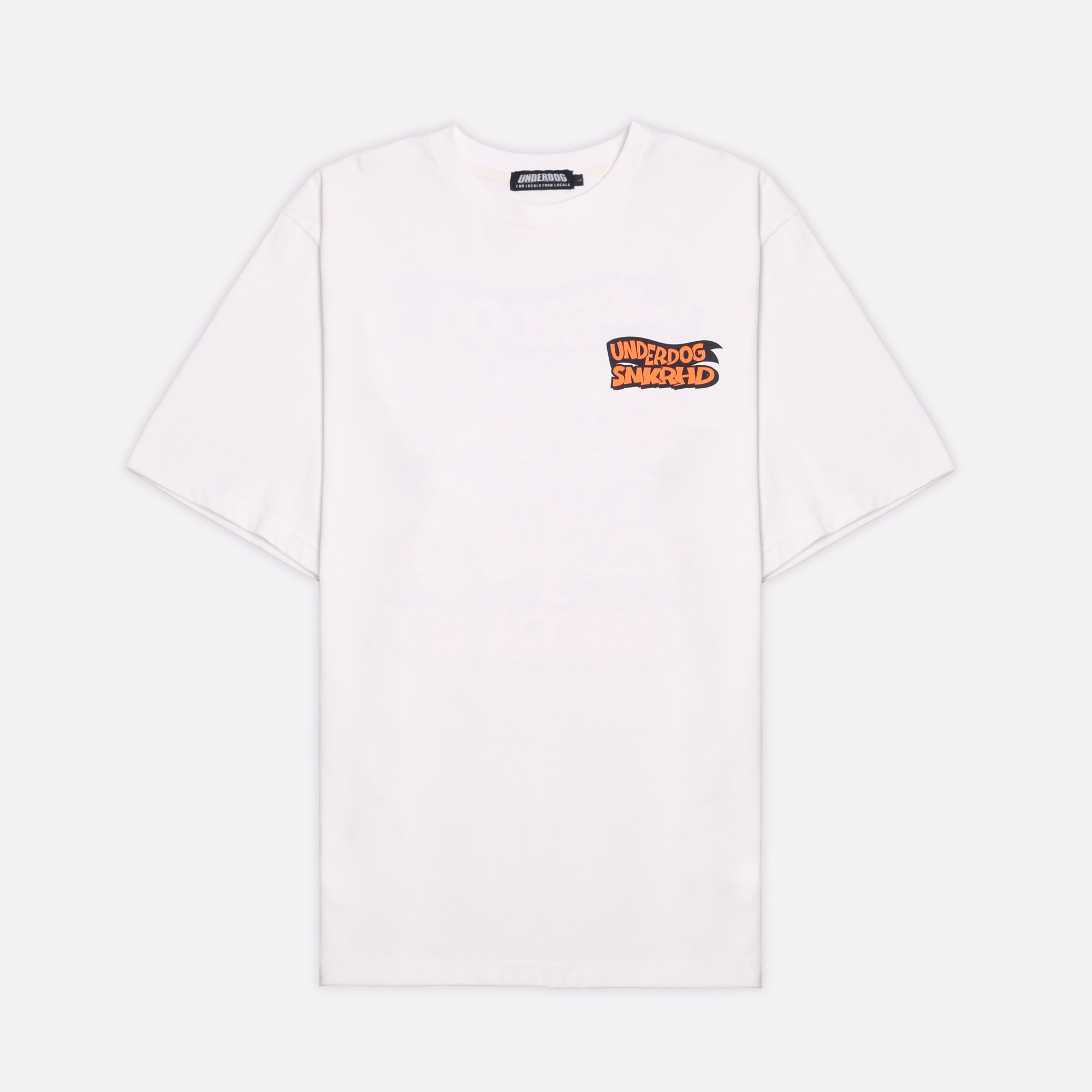 Мужская футболка Sneakerhead x UNDERDOG T-Shirt (UDxSNEAKER T-shirt/White)  - цена, описание, фото 1
