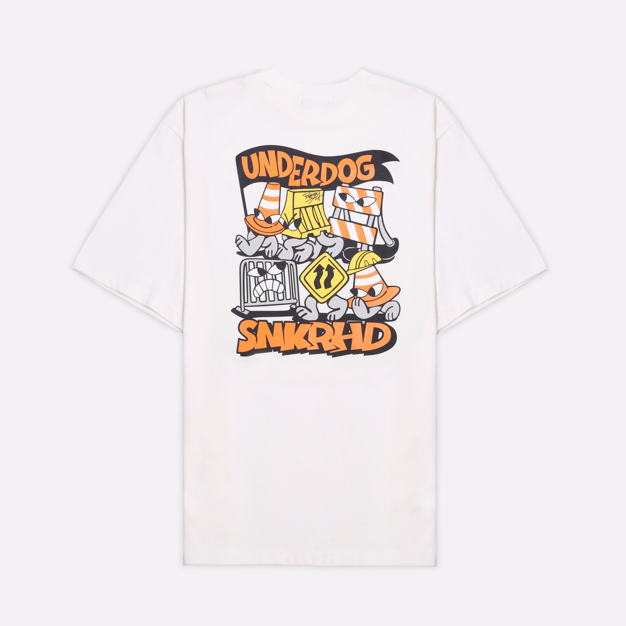 Мужская футболка Sneakerhead x UNDERDOG T-Shirt (UDxSNEAKER T-shirt/White)  - цена, описание, фото 2