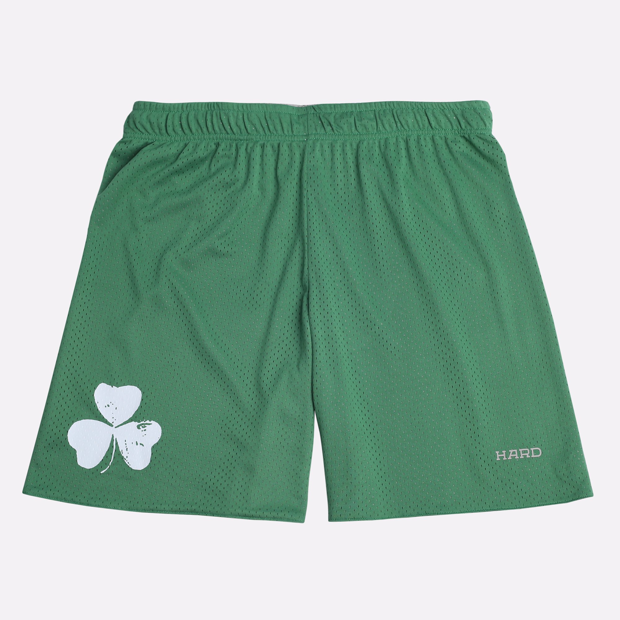 Мужские шорты Hard NBA Team Reversible Shorts (NBAteam33-green-gray)  - цена, описание, фото 1
