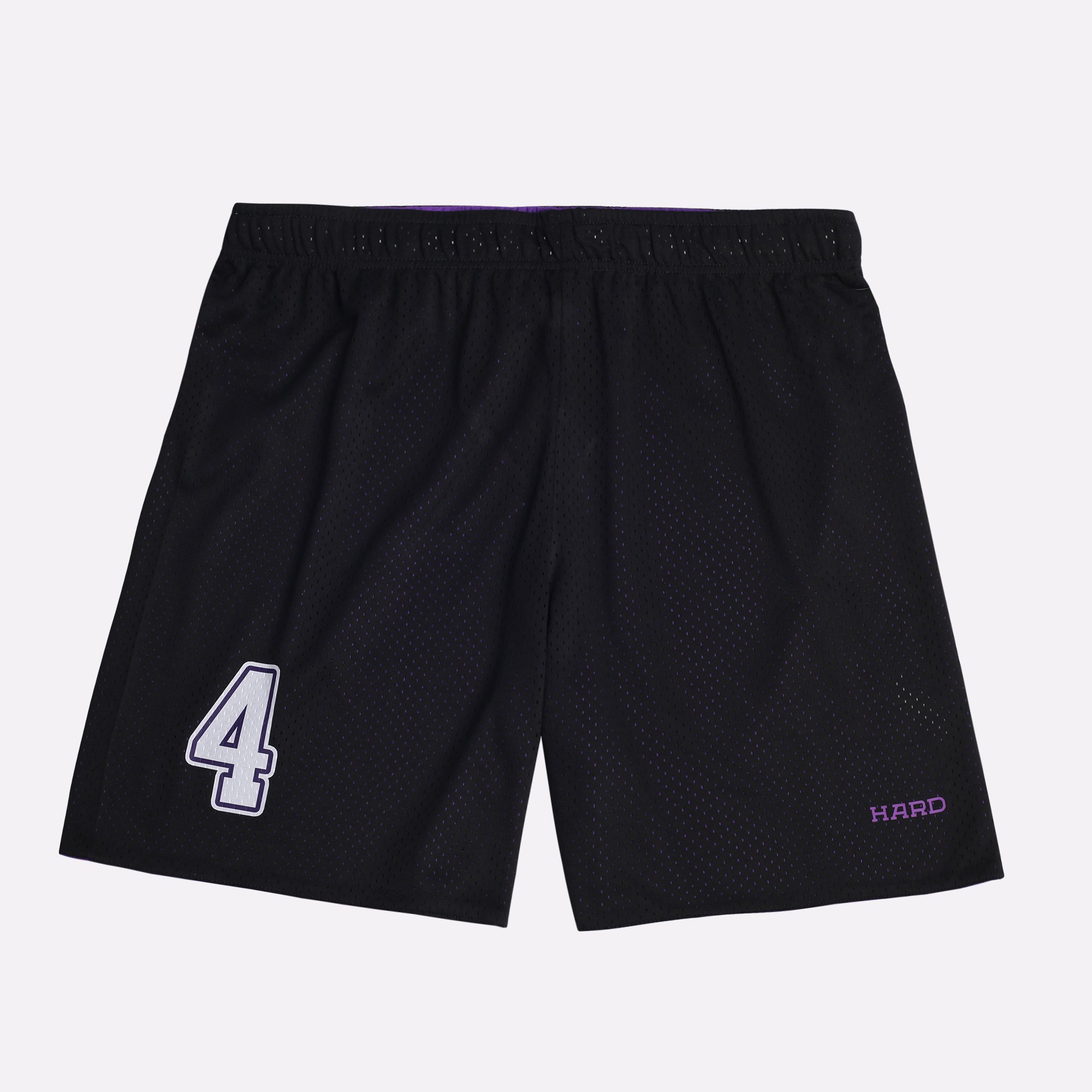 Мужские шорты Hard NBA Team Reversible Shorts (NBAteam4-black-purple)  - цена, описание, фото 1