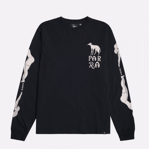 мужской лонгслив By Parra Dog Training черный 