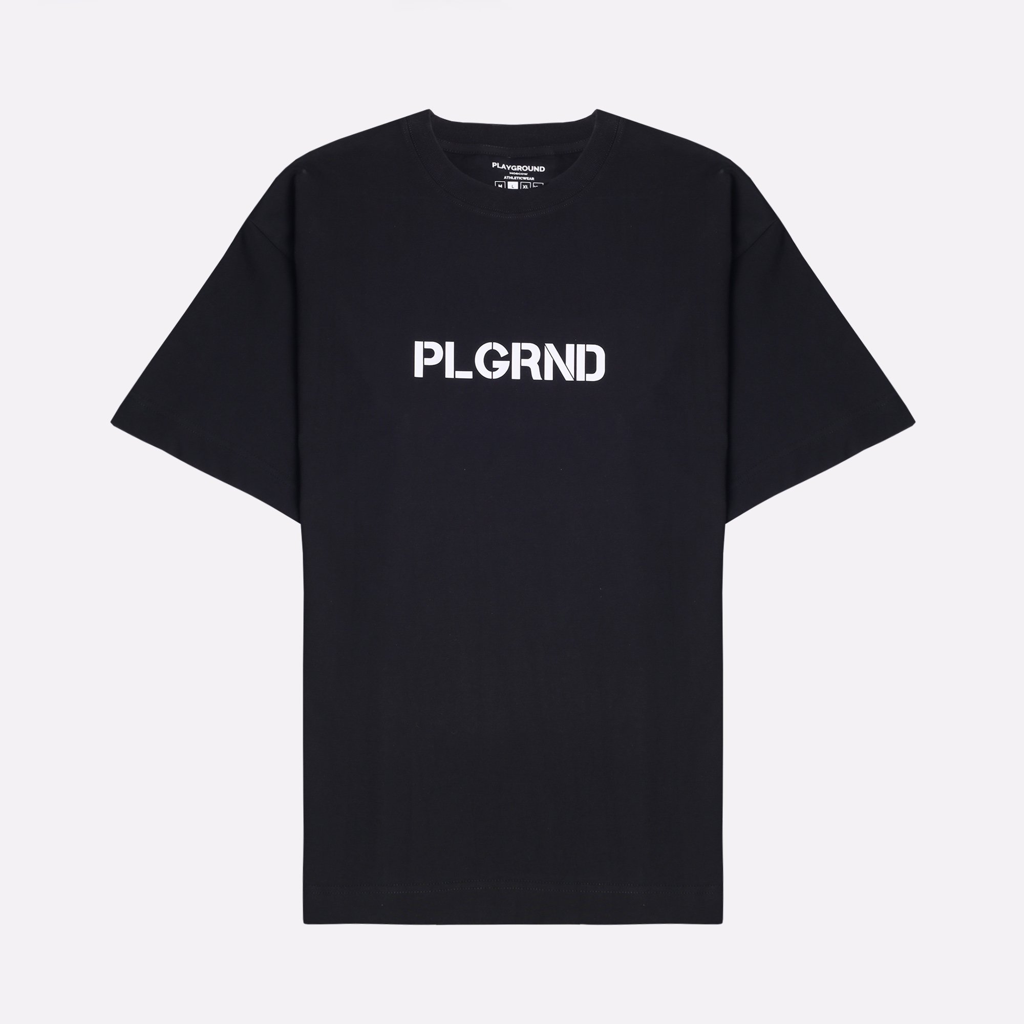 Мужская футболка PLAYGROUND PG Logo Tee (PG-TEE-LOGO-BLACK)  - цена, описание, фото 1