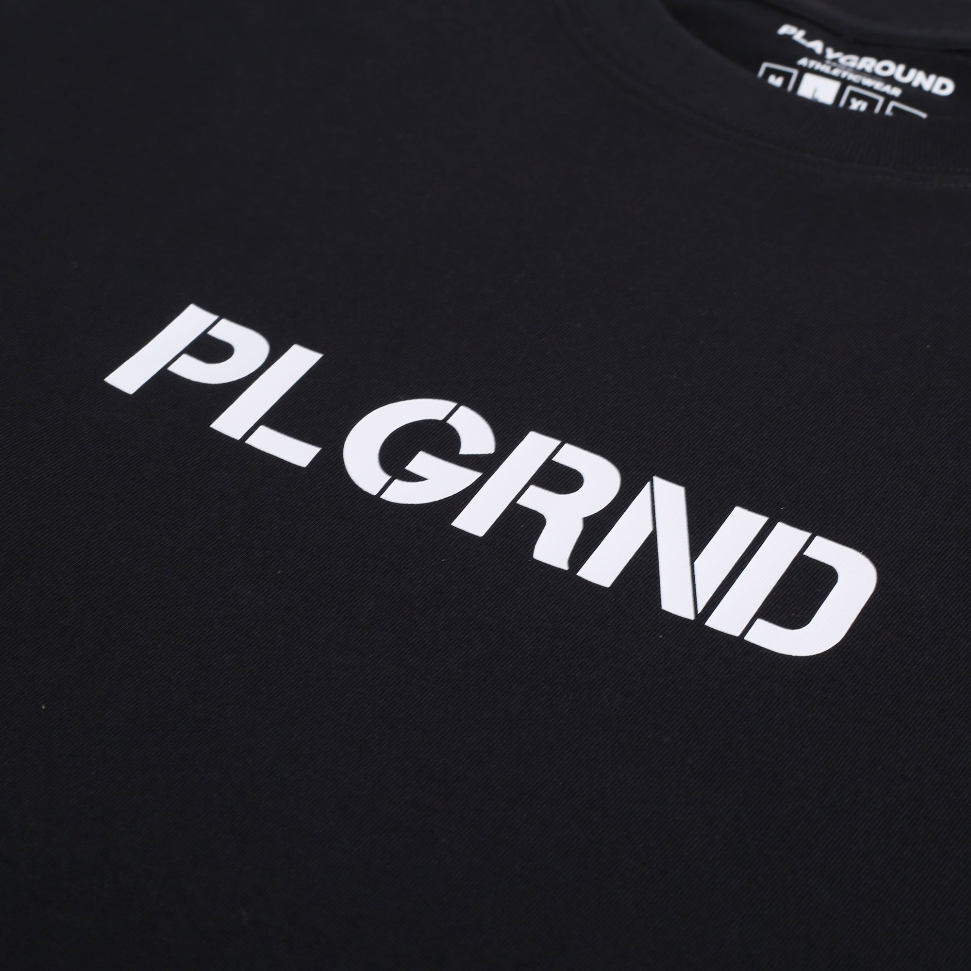 Мужская футболка PLAYGROUND PG Logo Tee (PG-TEE-LOGO-BLACK)  - цена, описание, фото 3