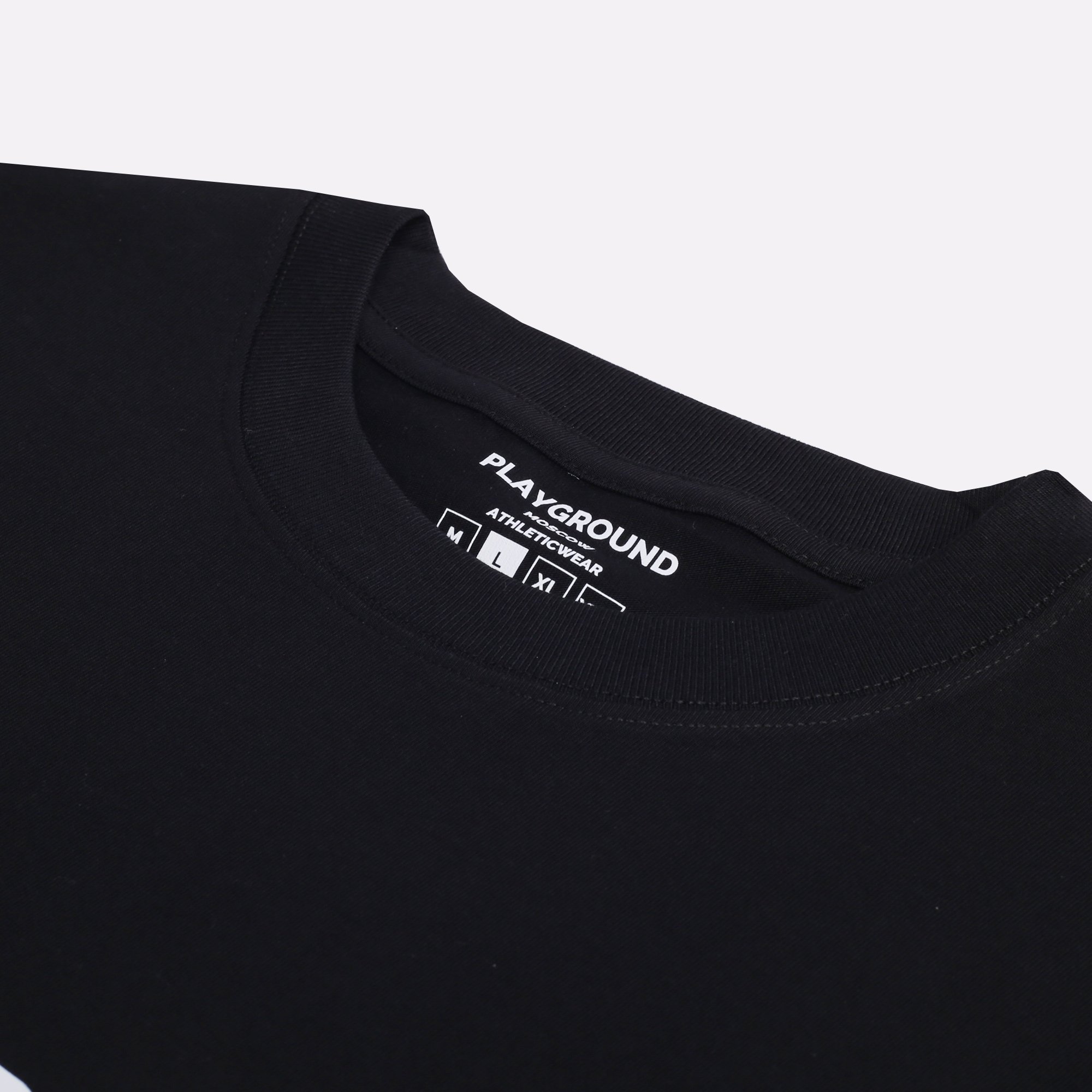 Мужская футболка PLAYGROUND PG Logo Tee (PG-TEE-LOGO-BLACK)  - цена, описание, фото 4