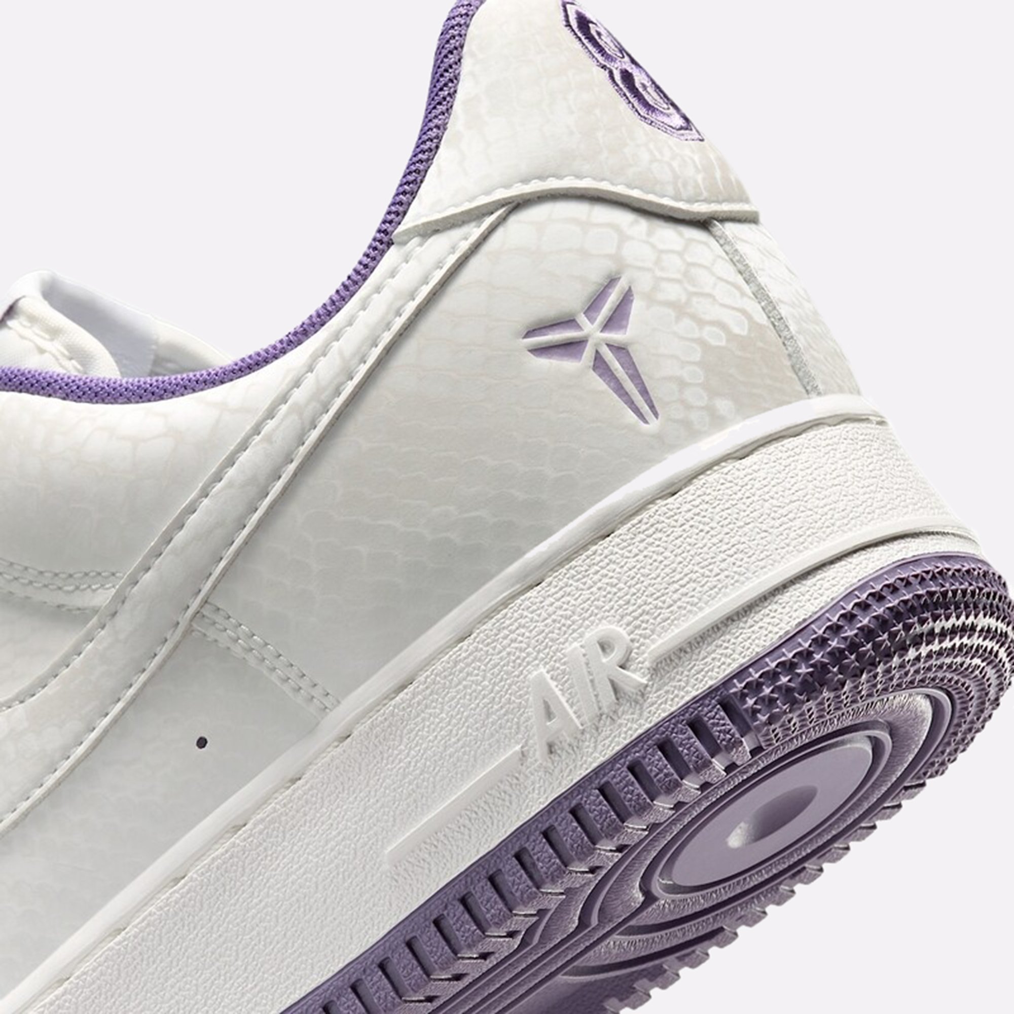 Мужские кроссовки Nike Air Force 1 '07 Low x Kobe Bryant (IB0018-102)  - цена, описание, фото 7