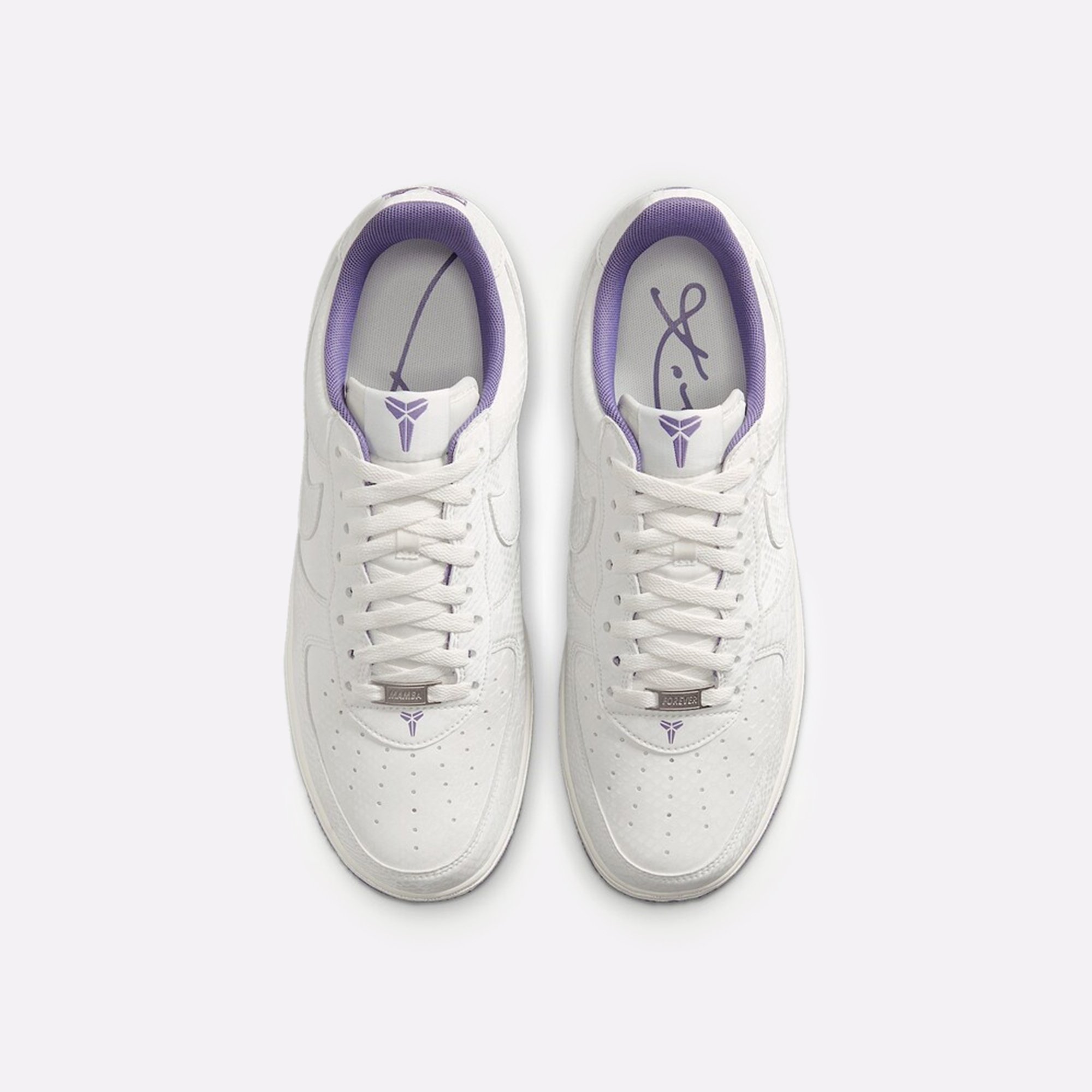 Мужские кроссовки Nike Air Force 1 '07 Low x Kobe Bryant (IB0018-102)  - цена, описание, фото 5