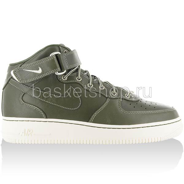 Nike Кроссовки Air Force 1 Mid PRM (487991-300)  - цена, описание, фото 2
