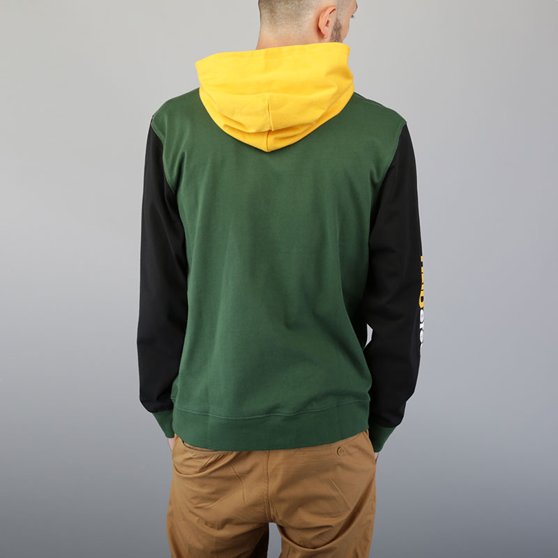 мужская зеленая толстовка Undftd Session LS Pullover 514353-green - цена, описание, фото 3